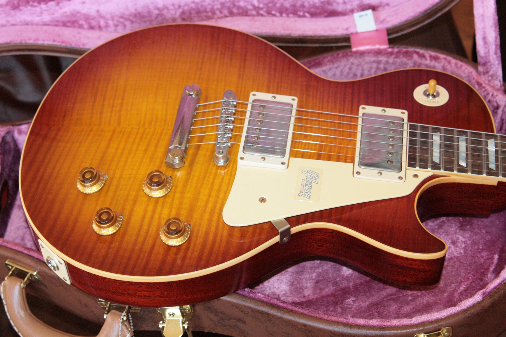 2018 Gibson 1959 Les Paul Historic Reissue! R9 59 SUNRISE TEA BURST Custom Shop TH Spec