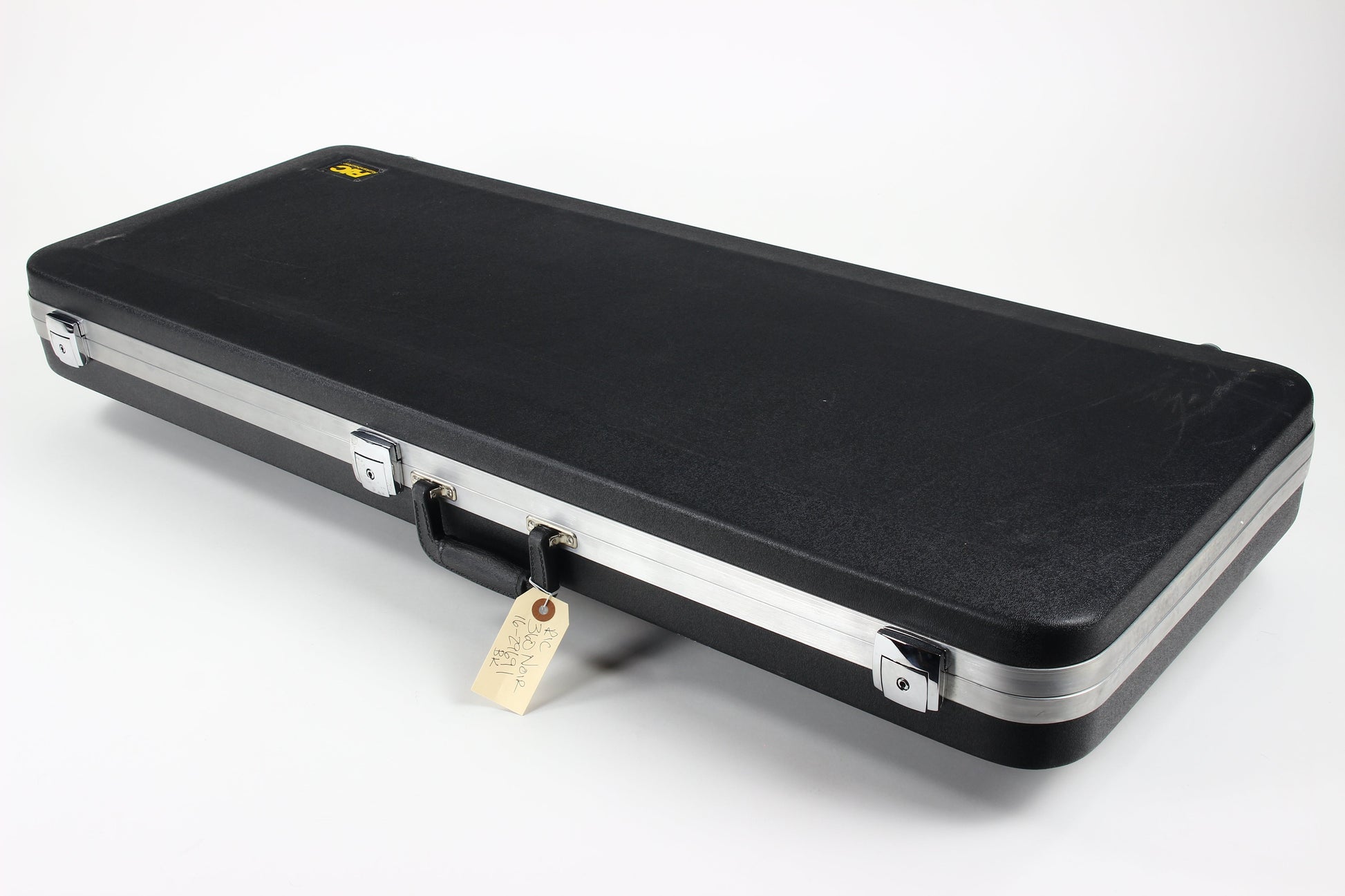 2016 Rickenbacker 360 Noir Limited Edition Matte Black Checkerboard Binding