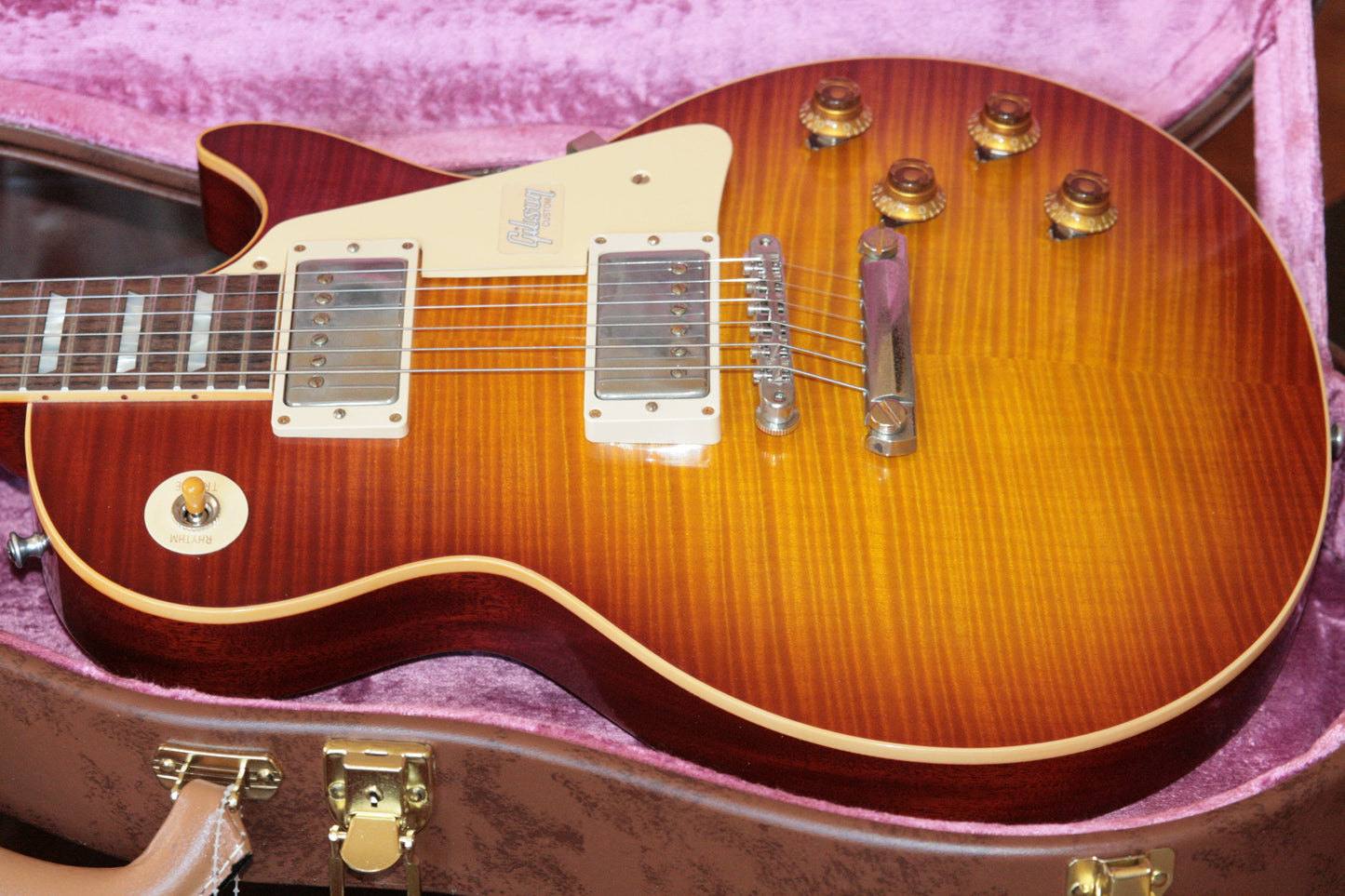 2018 Gibson 1959 Les Paul Historic Reissue! R9 59 SUNRISE TEA BURST Custom Shop TH Spec