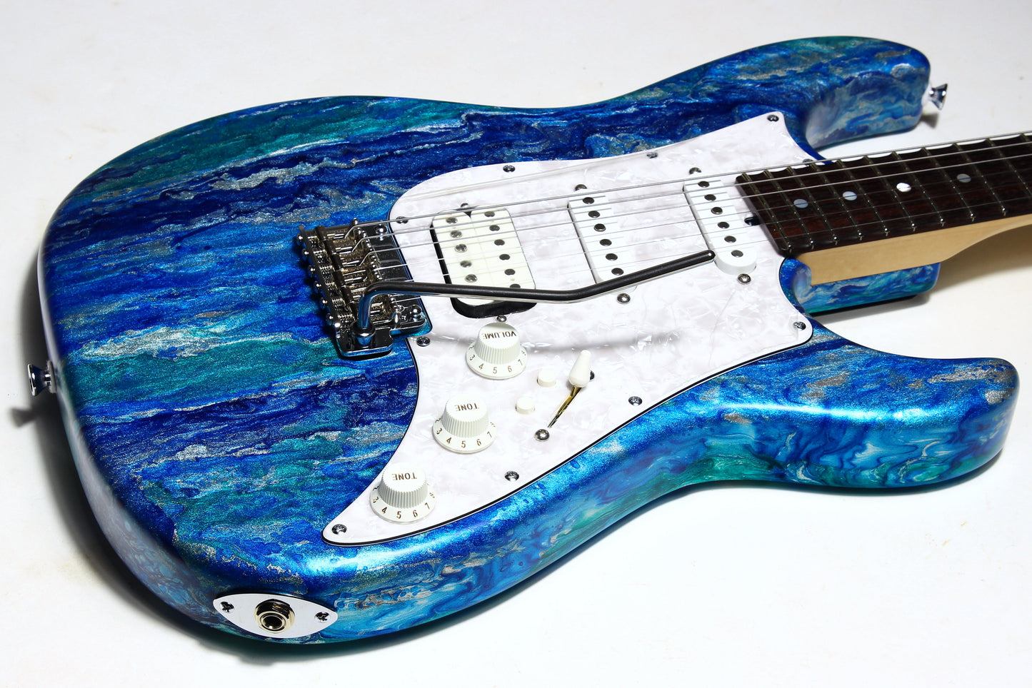 2025 James Tyler USA Studio Elite HD P Arctic Shmear | Super Strat MINT!