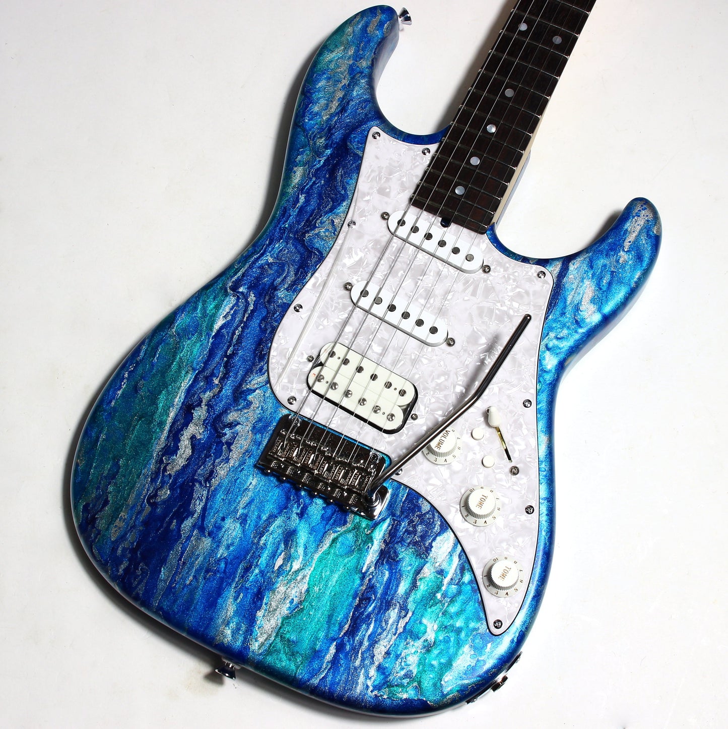 2025 James Tyler USA Studio Elite HD P Arctic Shmear | Super Strat MINT!