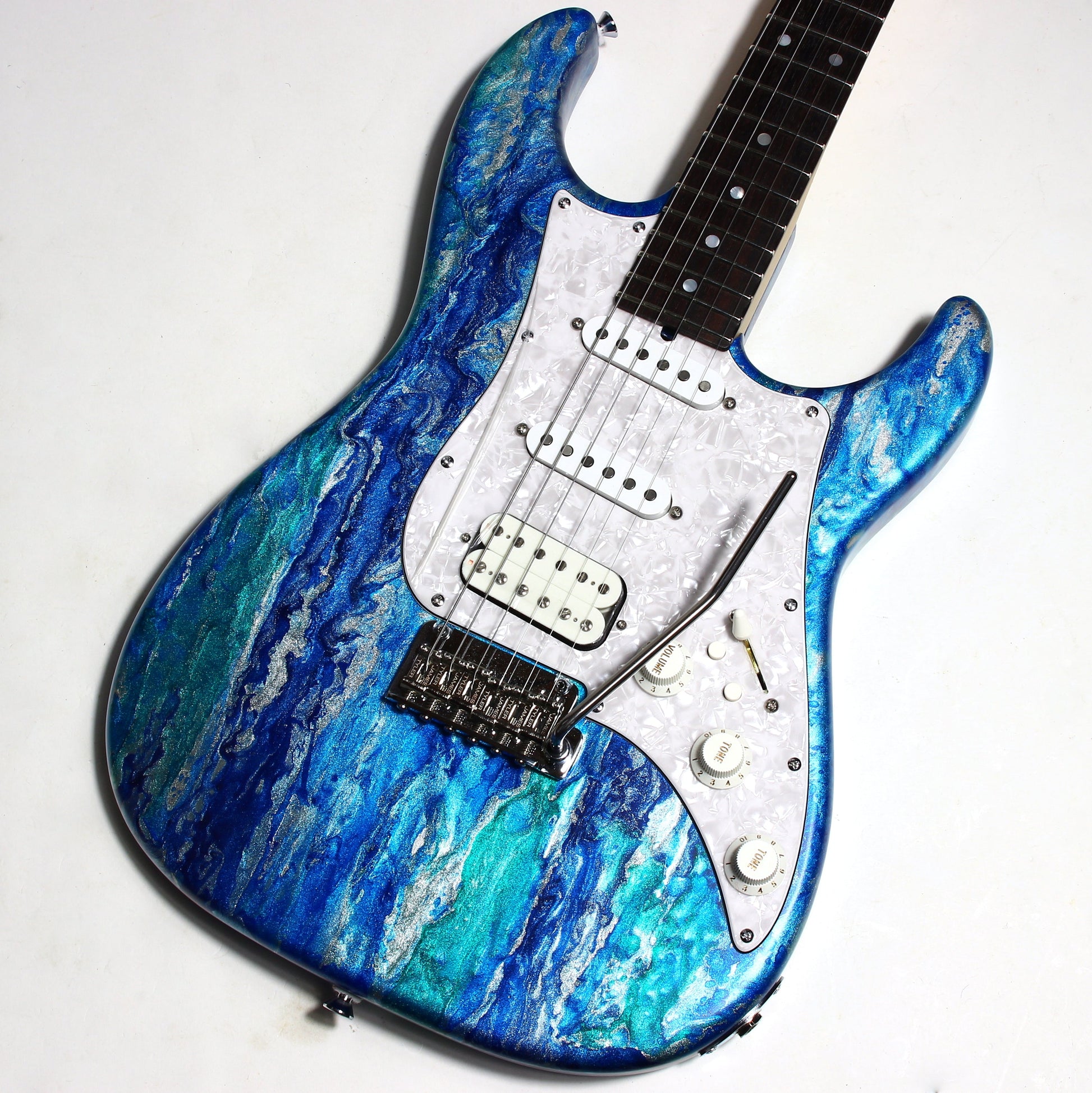 2025 James Tyler USA Studio Elite HD P Arctic Shmear | Super Strat MINT!