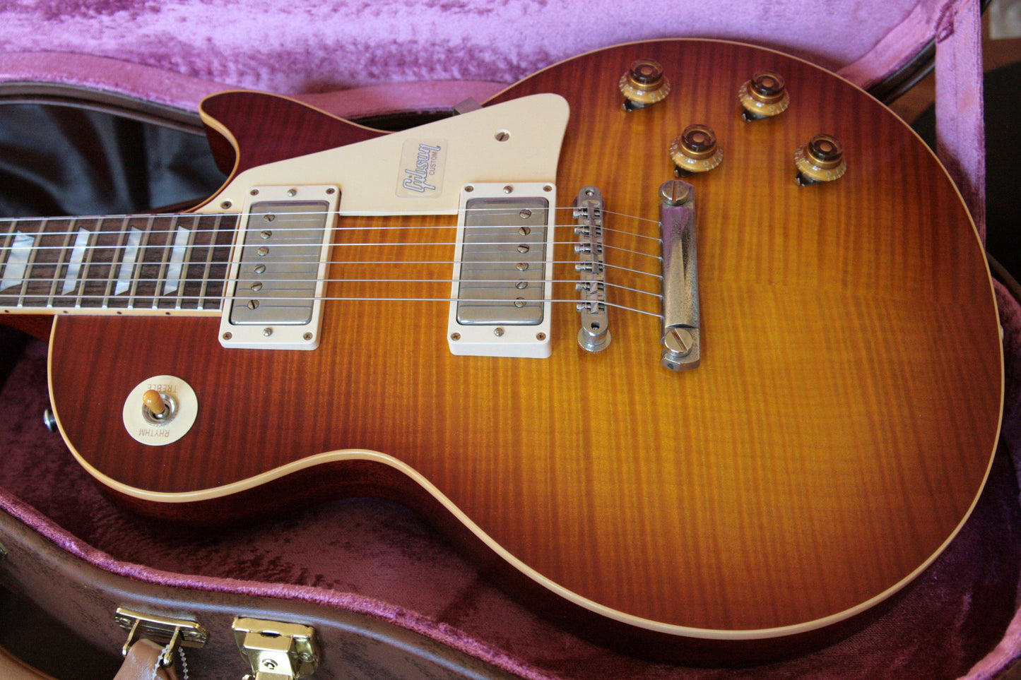 2018 Gibson 1959 Les Paul Historic Reissue! R9 59 SUNRISE TEA BURST Custom Shop TH Spec