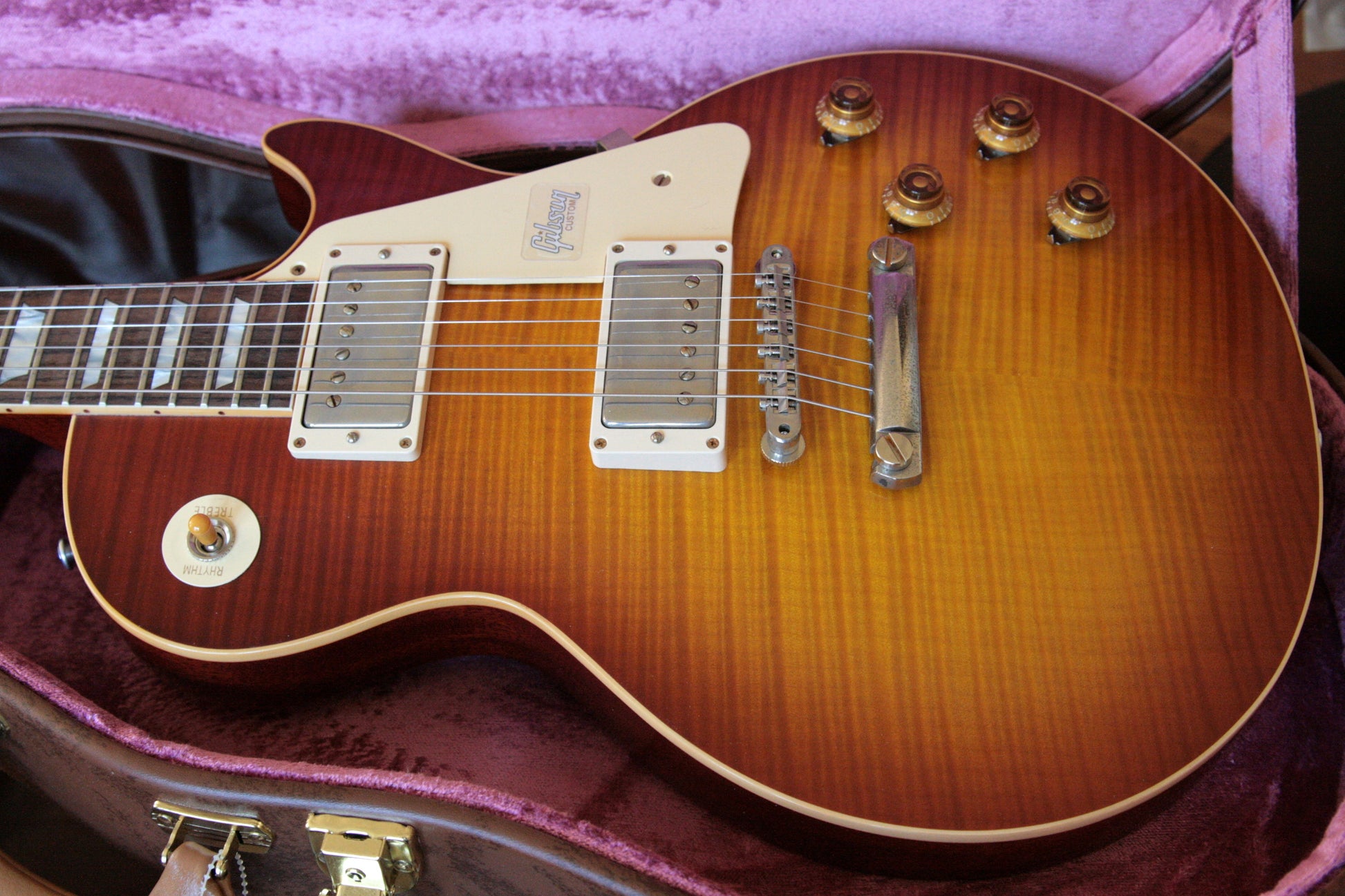 2018 Gibson 1959 Les Paul Historic Reissue! R9 59 SUNRISE TEA BURST Custom Shop TH Spec