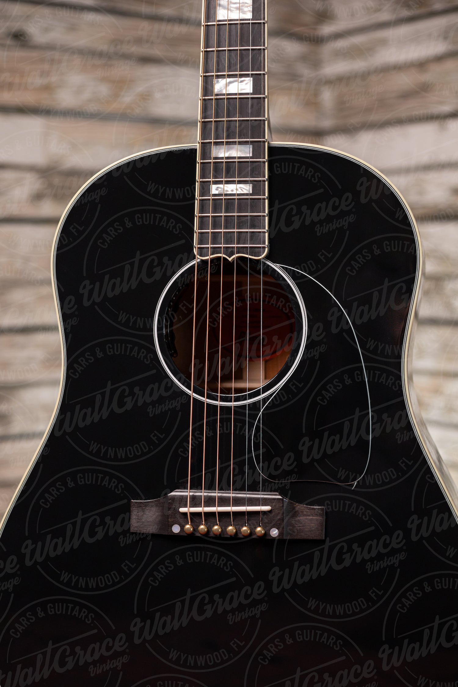 Gibson Custom Shop J-45 Custom Acoustic Guitar - Ebony