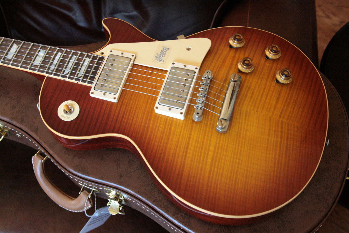 2018 Gibson 1959 Les Paul Historic Reissue! R9 59 SUNRISE TEA BURST Custom Shop TH Spec