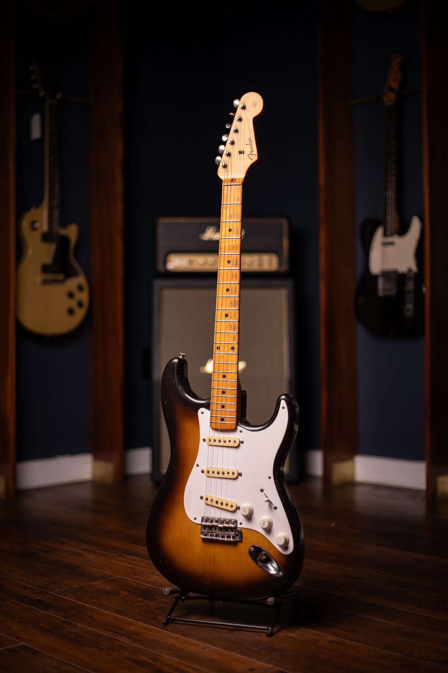 1956 Fender Stratocaster Electric Guitar - Sunburst