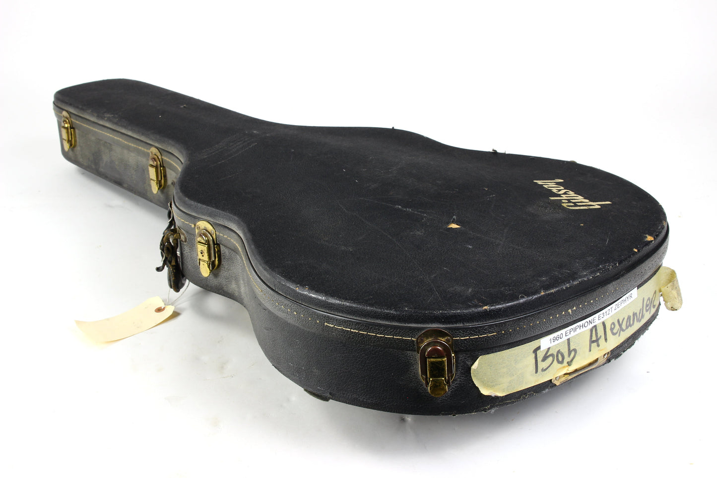 1961 Epiphone E312T Zephyr Regent w PAF Mini Humbuckers Vintage Gibson Case Thinline Hollowbody Guitar
