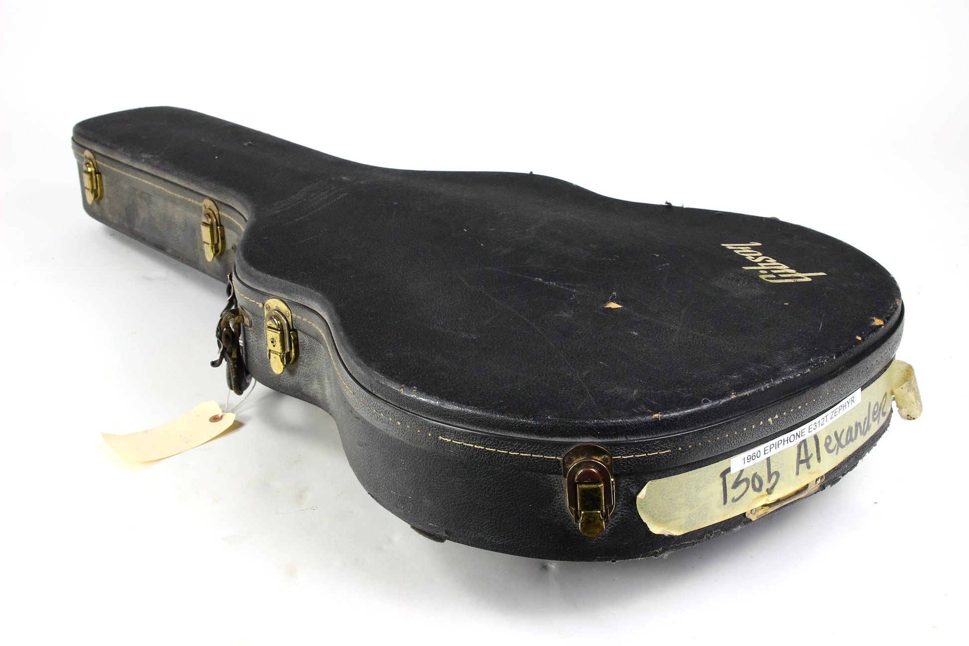 1961 Epiphone E312T Zephyr Regent w PAF Mini Humbuckers Vintage Gibson Case Thinline Hollowbody Guitar