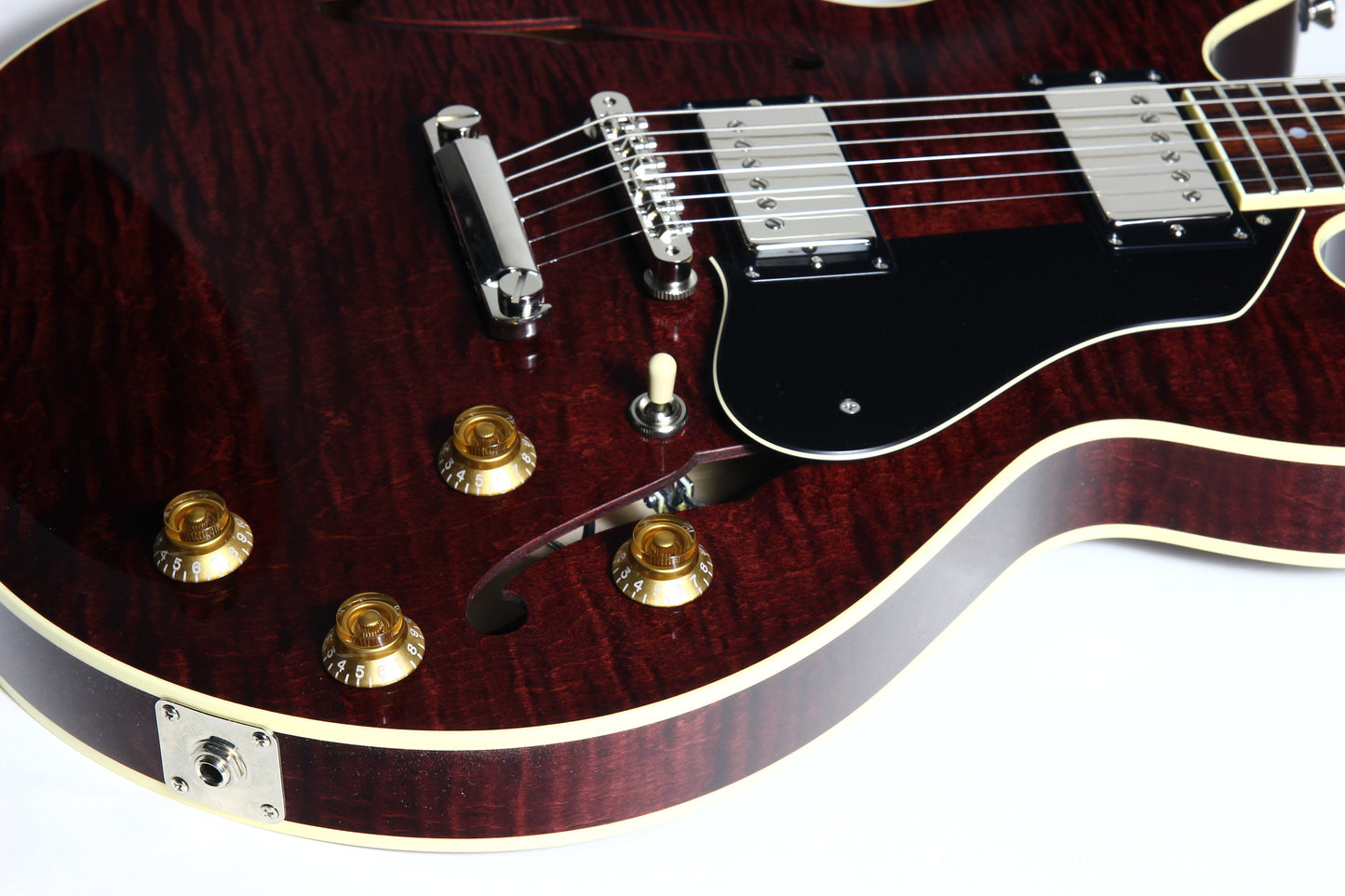 2023 Collings i35 LC Premium OXBLOOD Electric Guitar | Throbak Humbuckers, Semi-Hollow Body,  Finish