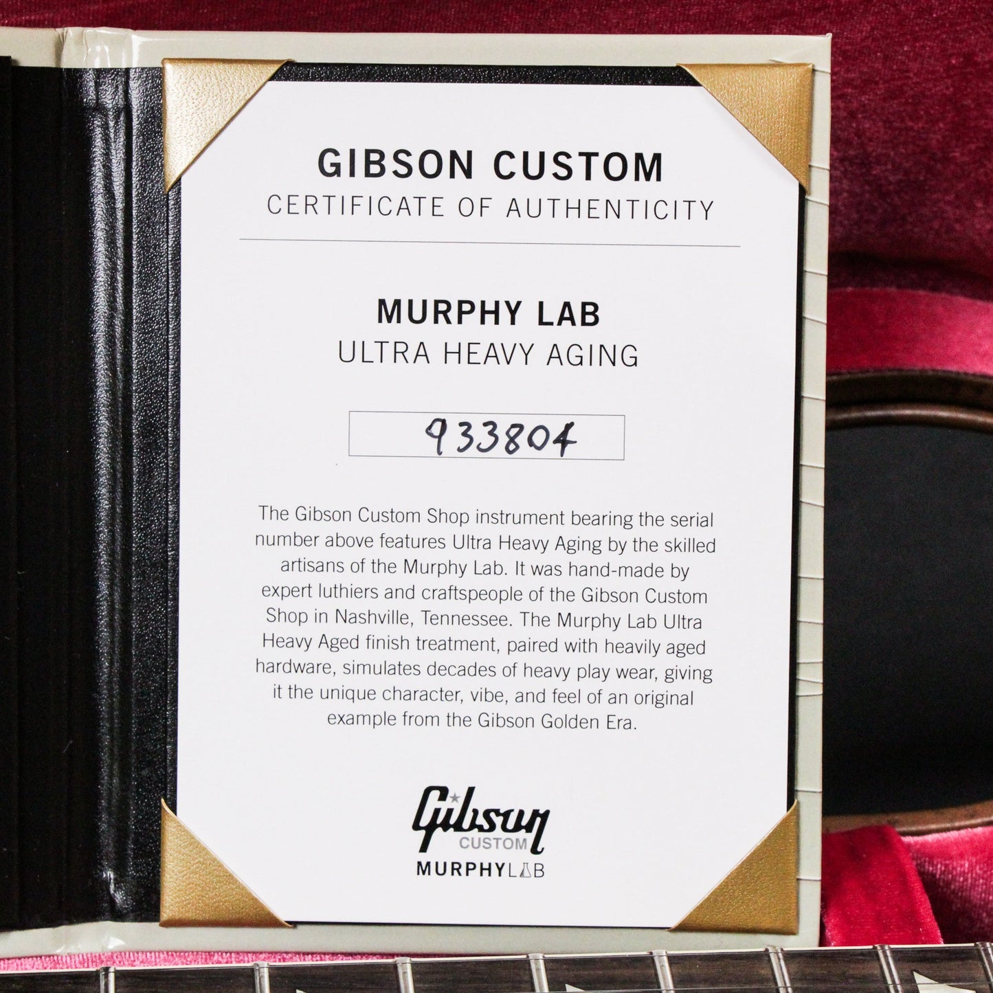 Gibson Custom 1959 Les Paul Standard Reissue Murphy Lab Ultra Heavy Aged Lemon Burst 2023 (933804)