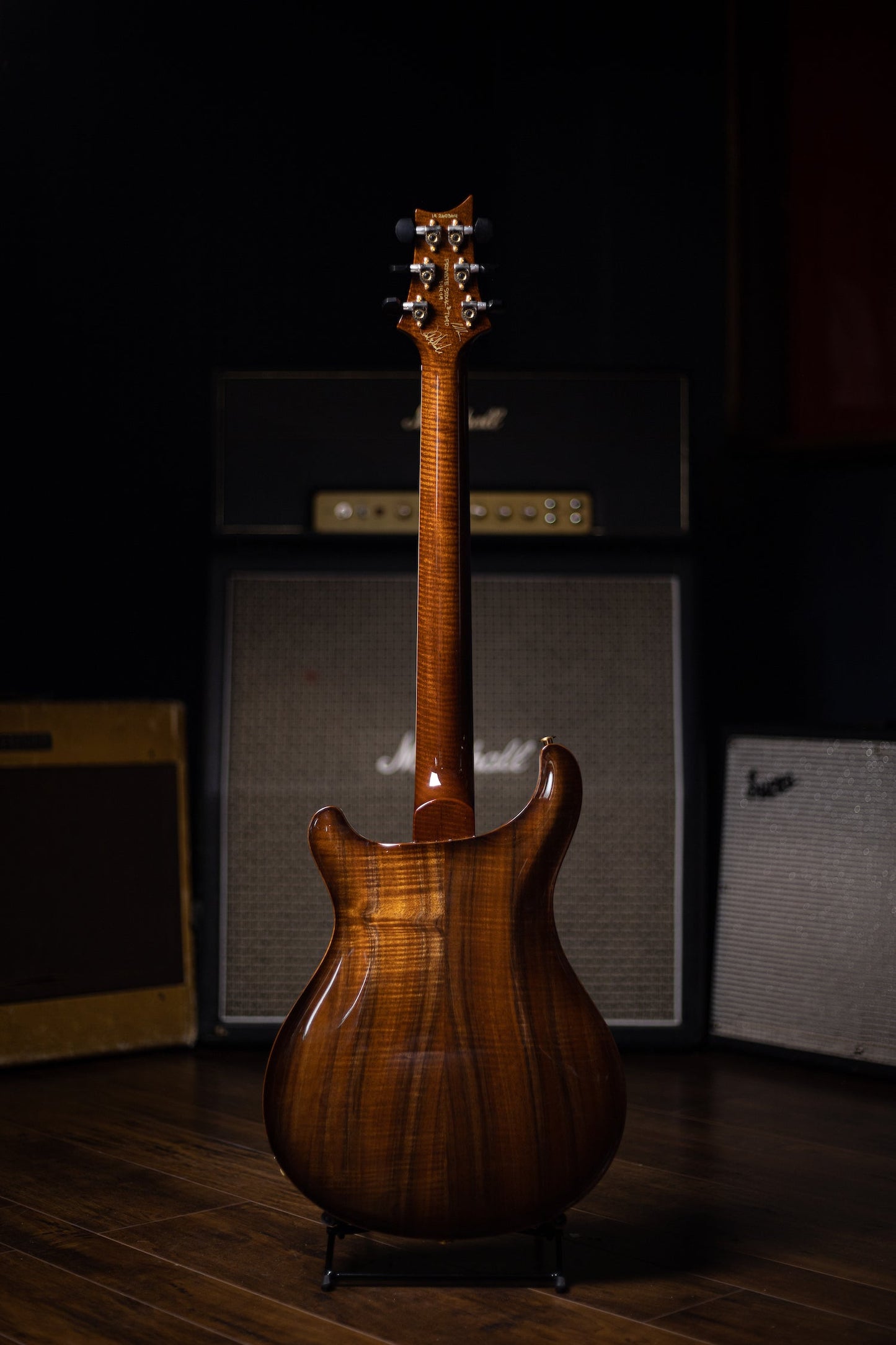 2019 Paul Reed Smith Private Stock Hollow Body II 594 #7690 Electric Guitar - Natural W Light Smoke Burst