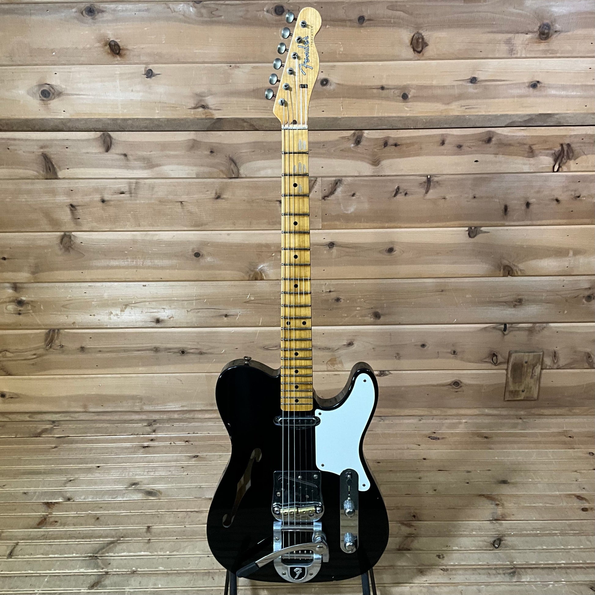 Fender Custom Shop Postmodern Telecaster Journeyman Relic Electric Guitar - Aged Black
