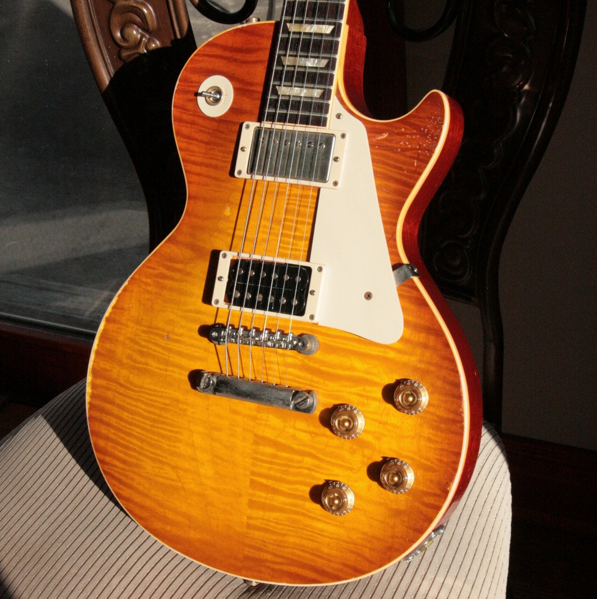 2004 Gibson Jimmy Page Tom Murphy AGED 1959 Les Paul Number One! 59 Reissue Signed COA! Custom Shop!