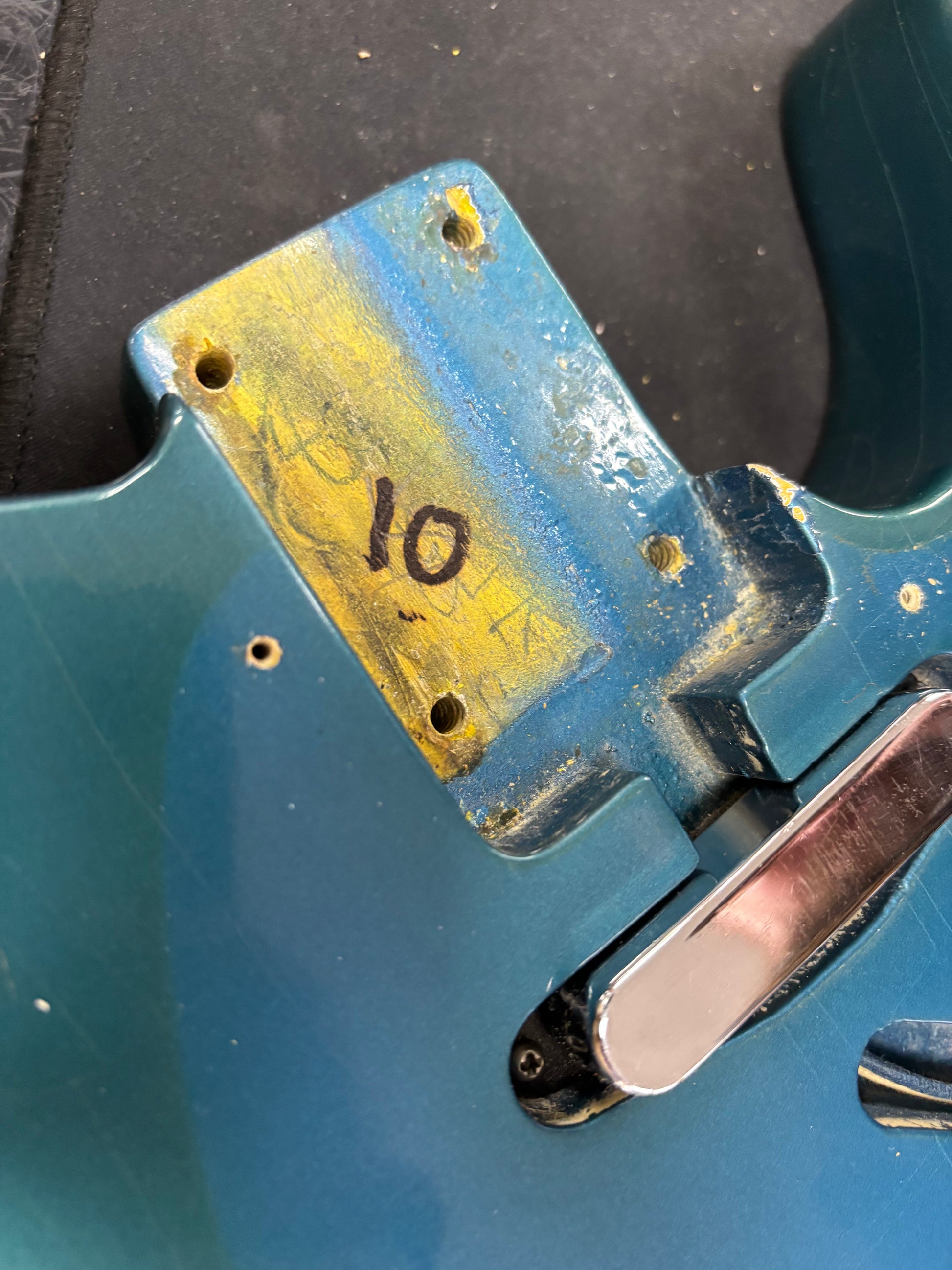 Vintage 1966 Fender Telecaster Factory Refin Lake Placid Blue w/OHSC TSU24885