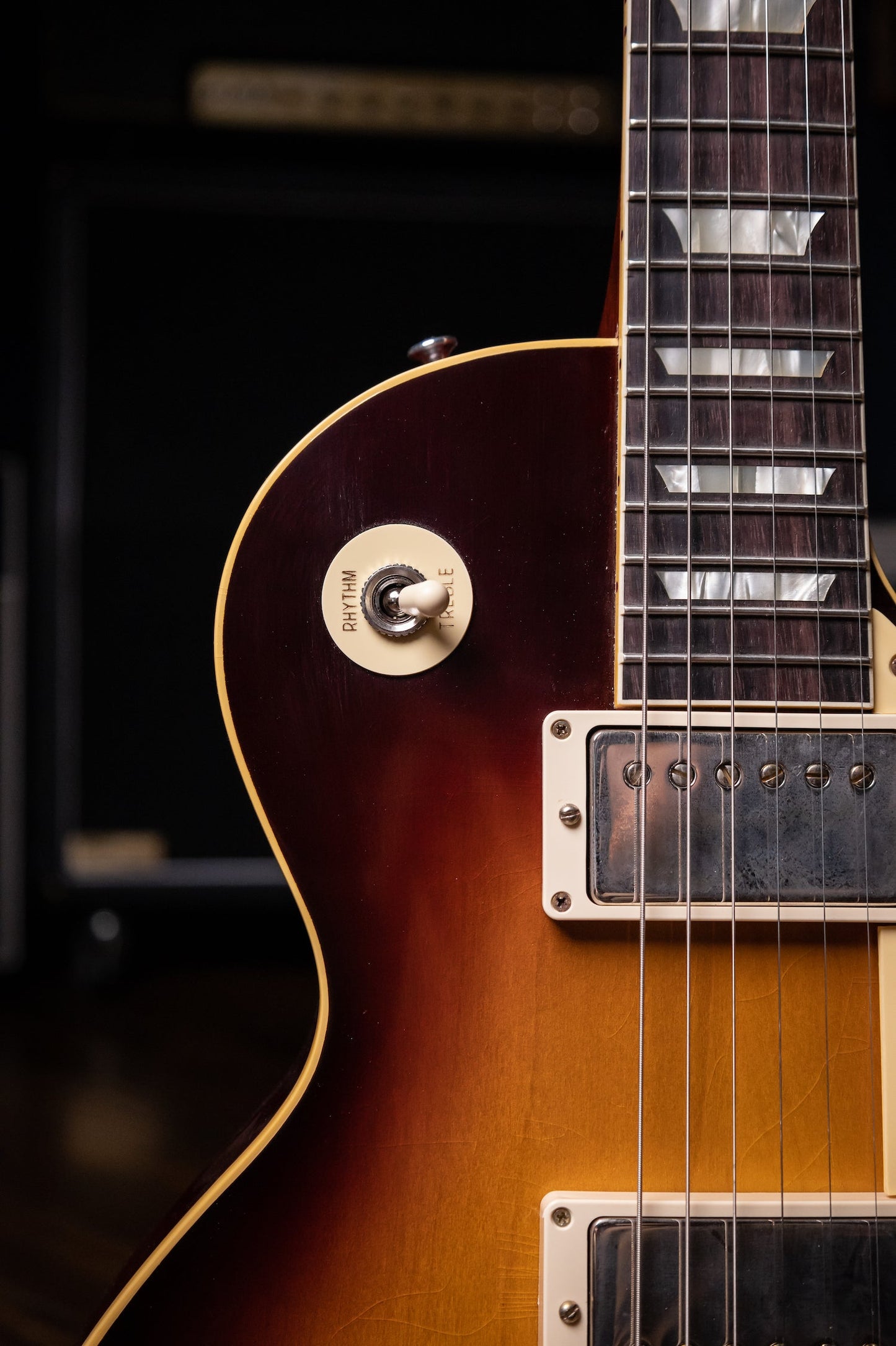 Gibson Custom Shop Murphy Lab 1958 Les Paul Standard Reissue Ultra Light Aged Electric Guitar - Bourbon Burst