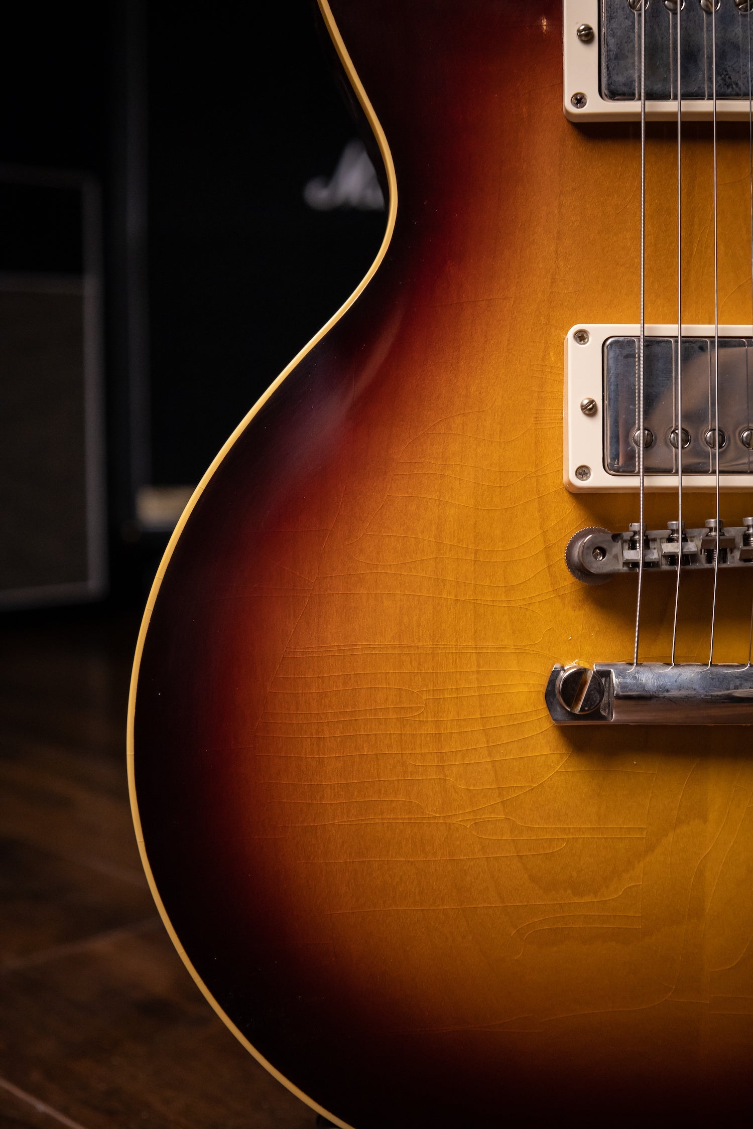Gibson Custom Shop Murphy Lab 1958 Les Paul Standard Reissue Ultra Light Aged Electric Guitar - Bourbon Burst