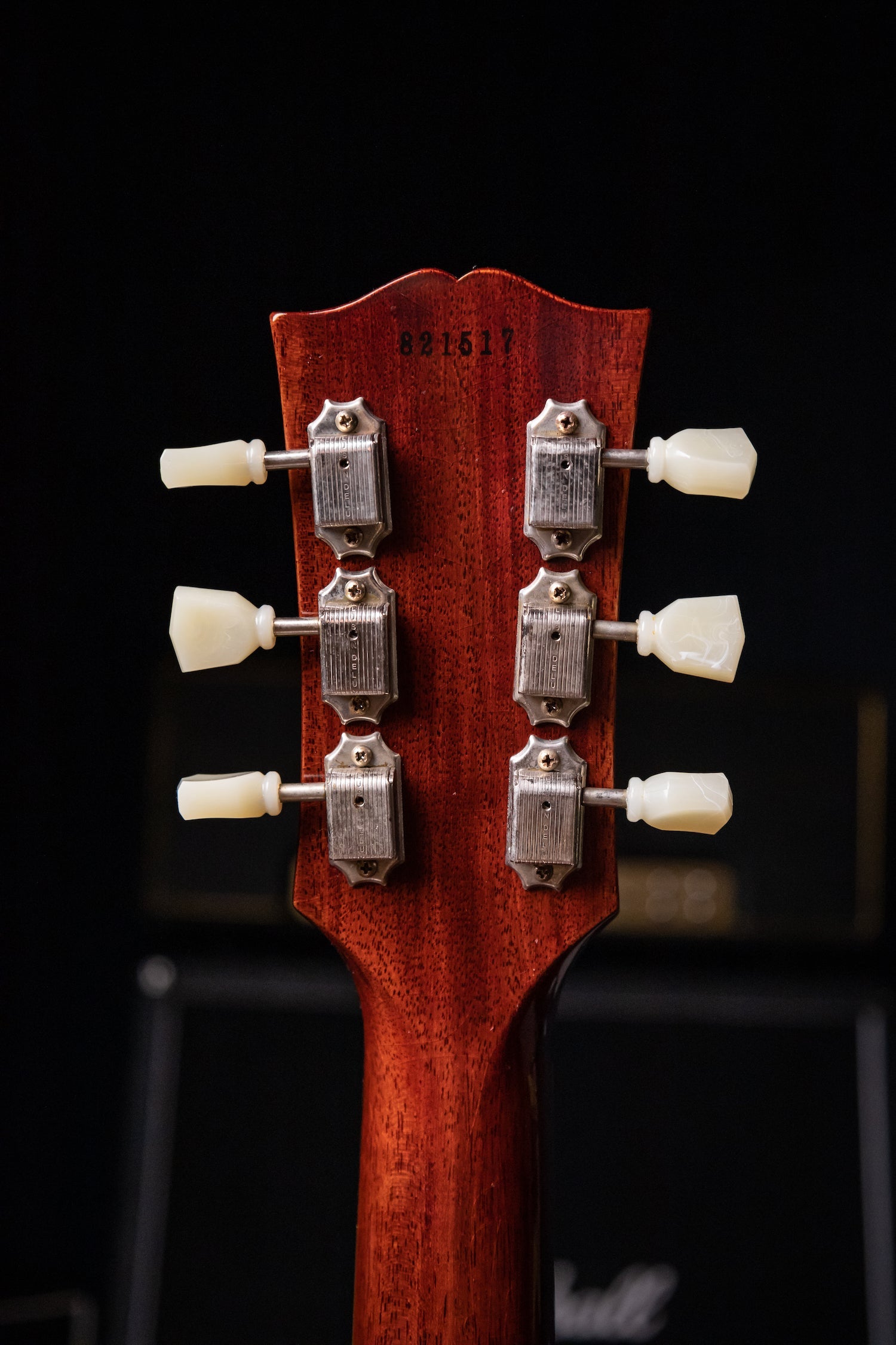Gibson Custom Shop Murphy Lab 1958 Les Paul Standard Reissue Ultra Light Aged Electric Guitar - Bourbon Burst