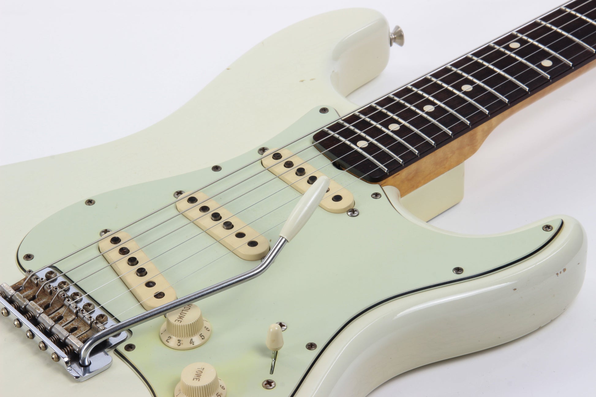 1959 Fender Custom Shop BRAZILIAN ROSEWOOD Stratocaster Relic Olympic White - John Cruz Pups, Wildwood 10!
