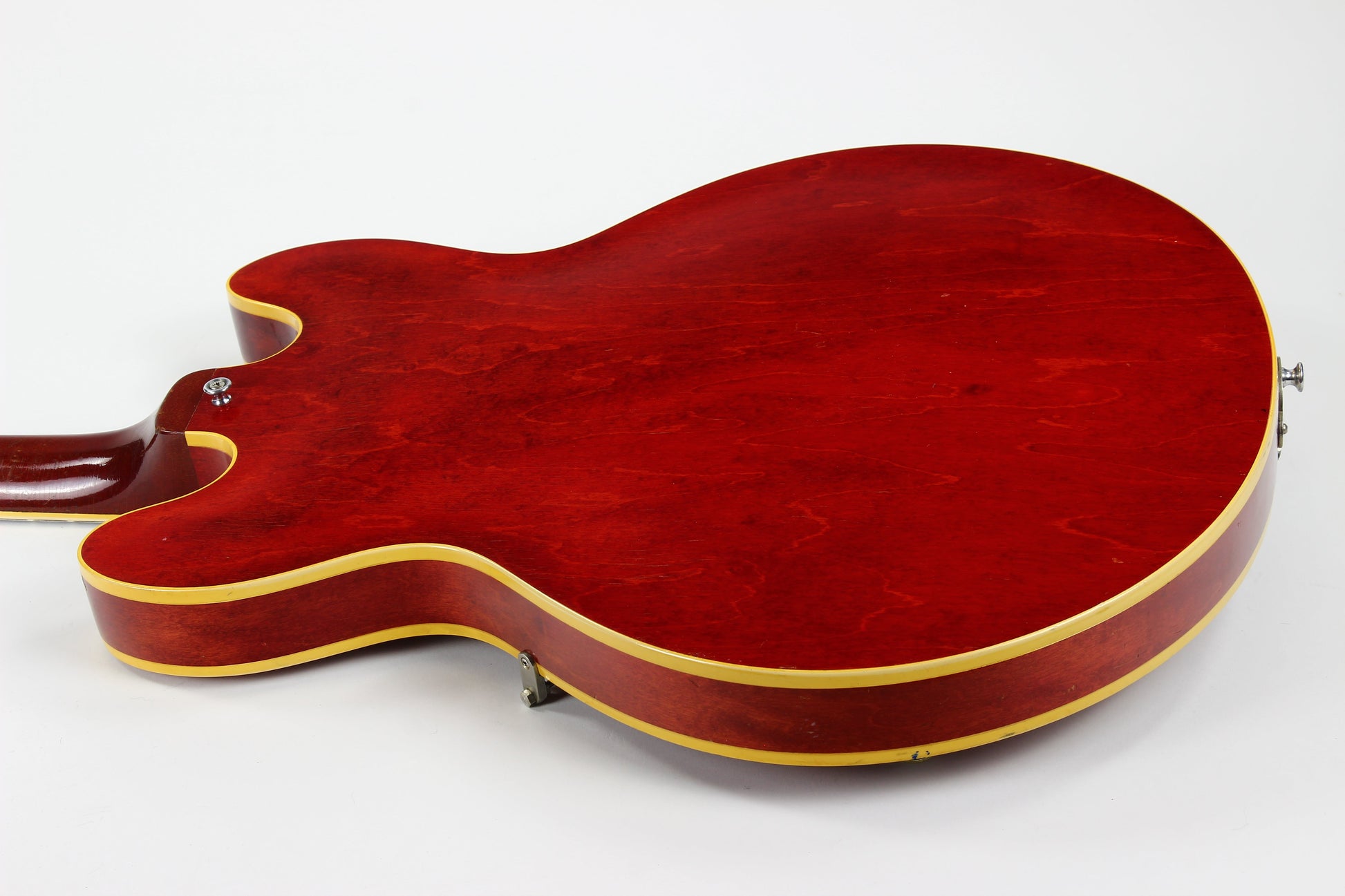 1965 Gibson ES-330 TDC Cherry Red WIDE NUT, NICKEL PARTS w Original Hard Case, Vintage 330