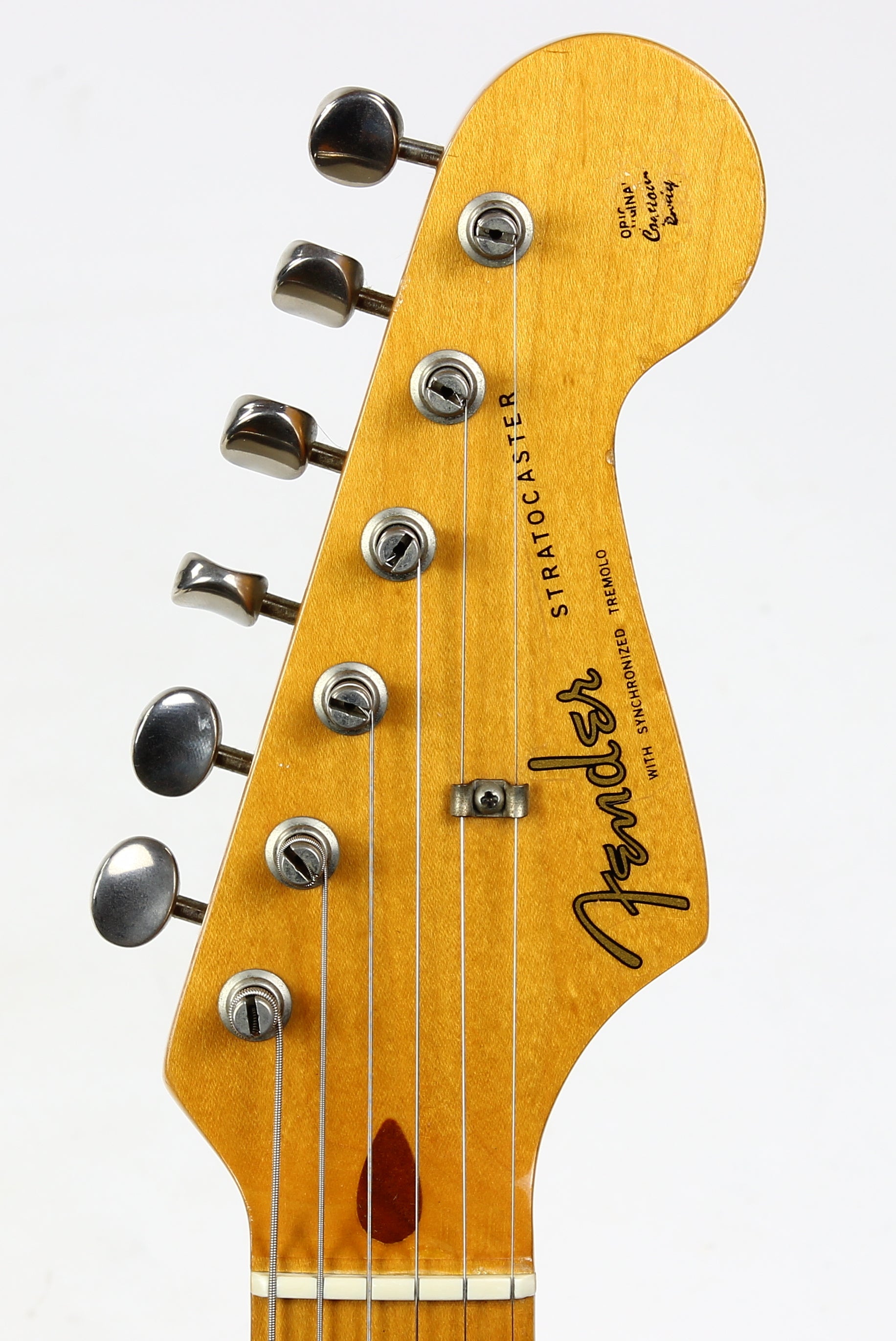 1982 Fender '57 American Vintage Reissue Fullerton Stratocaster 1957 Olympic “Vintage White” RED BOBBIN PICKUPS Very Early RI! AVRI