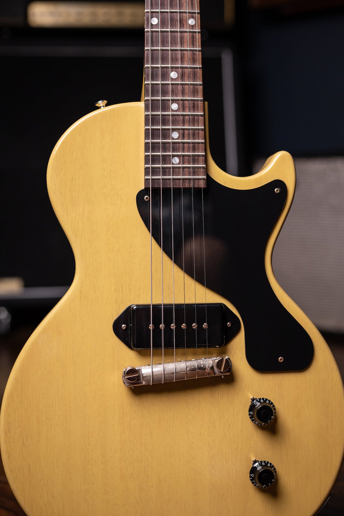 Gibson Custom Shop '57 Les Paul Junior Electric Guitar - TV Yellow