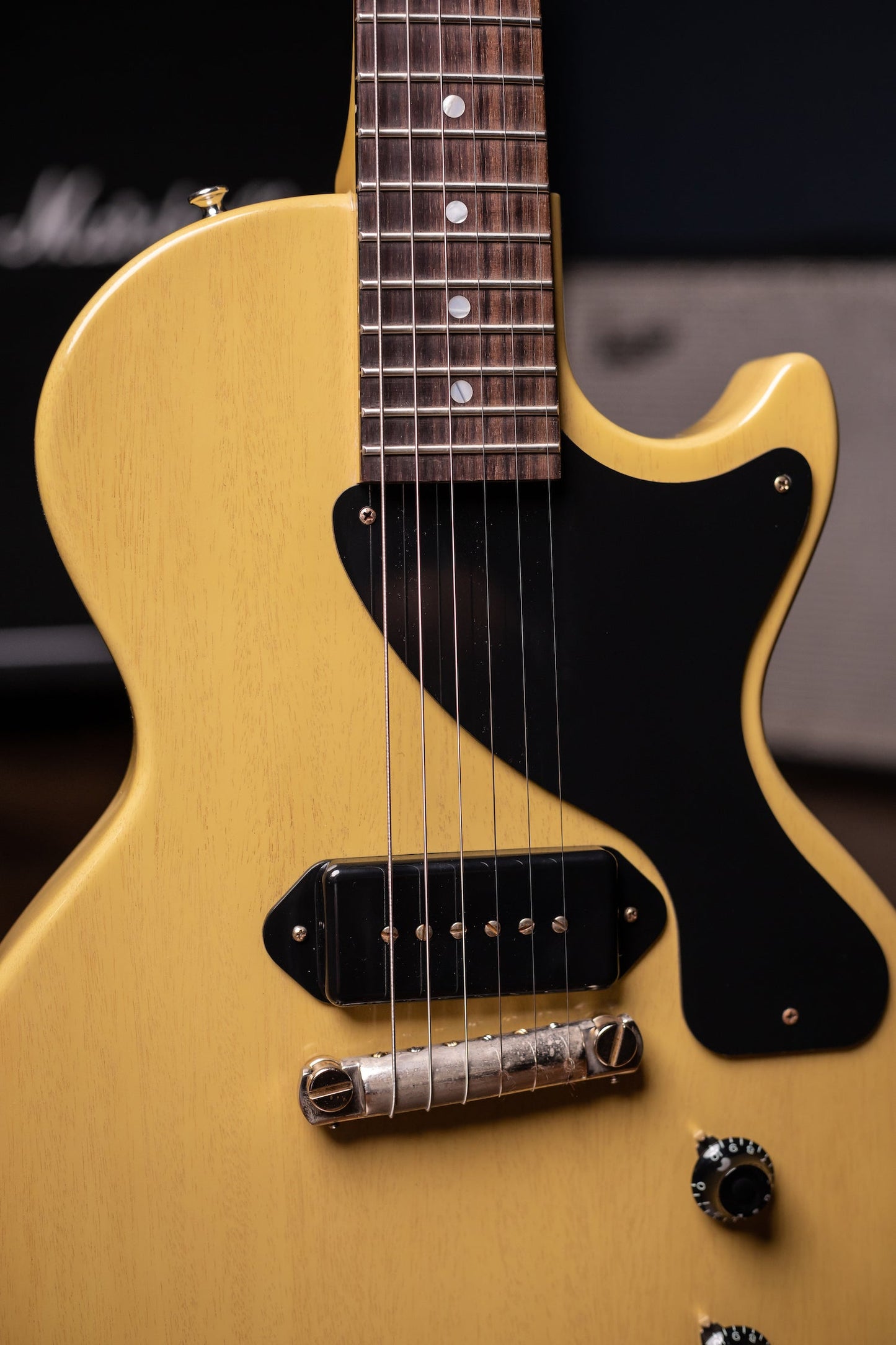 Gibson Custom Shop '57 Les Paul Junior Electric Guitar - TV Yellow