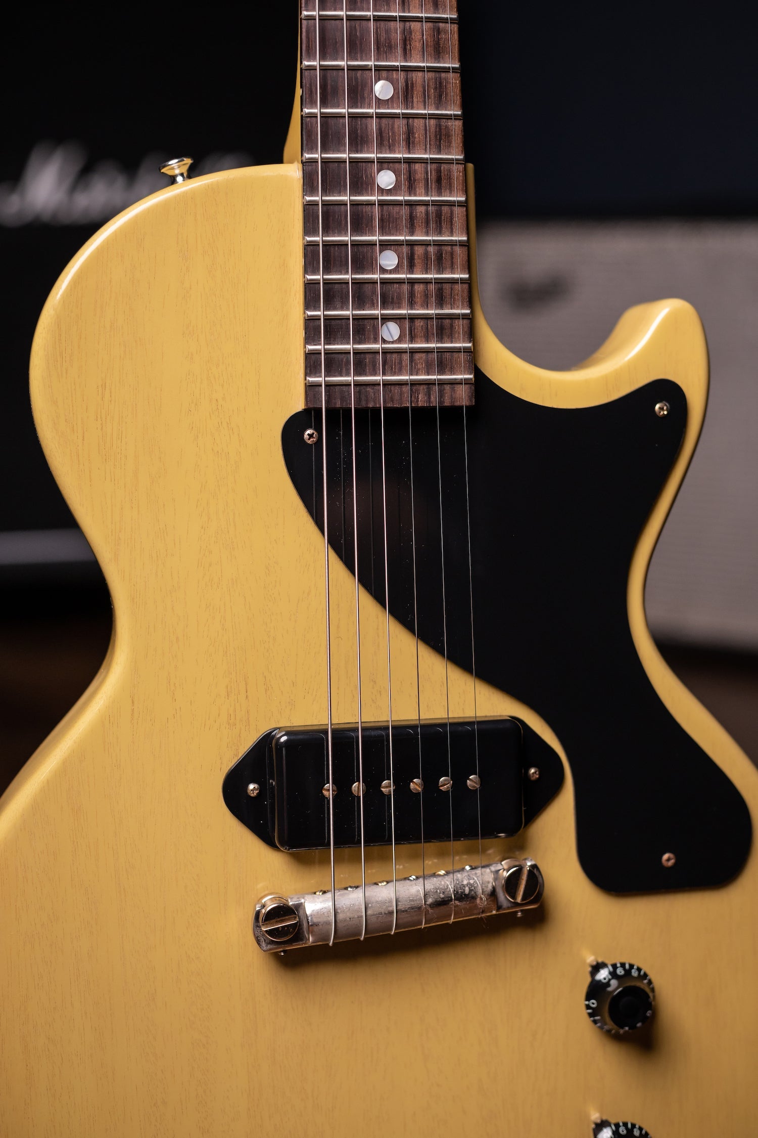 Gibson Custom Shop '57 Les Paul Junior Electric Guitar - TV Yellow