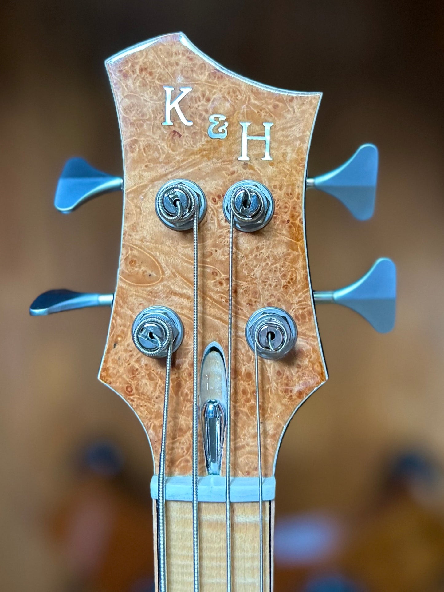 Harrison K&H Bass Guitar Natural, 2024  [NEW]