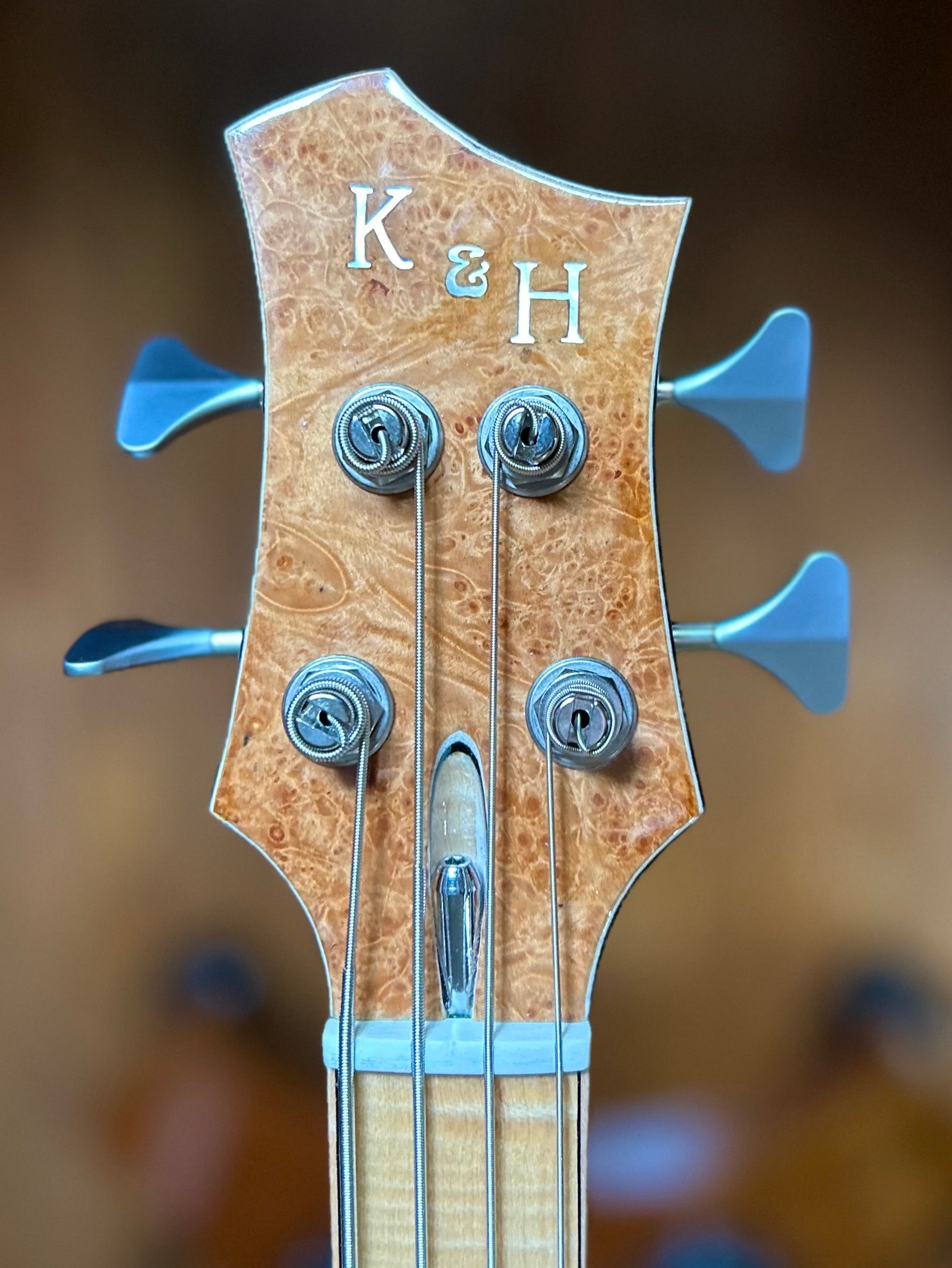 Harrison K&H Bass Guitar Natural, 2024  [NEW]