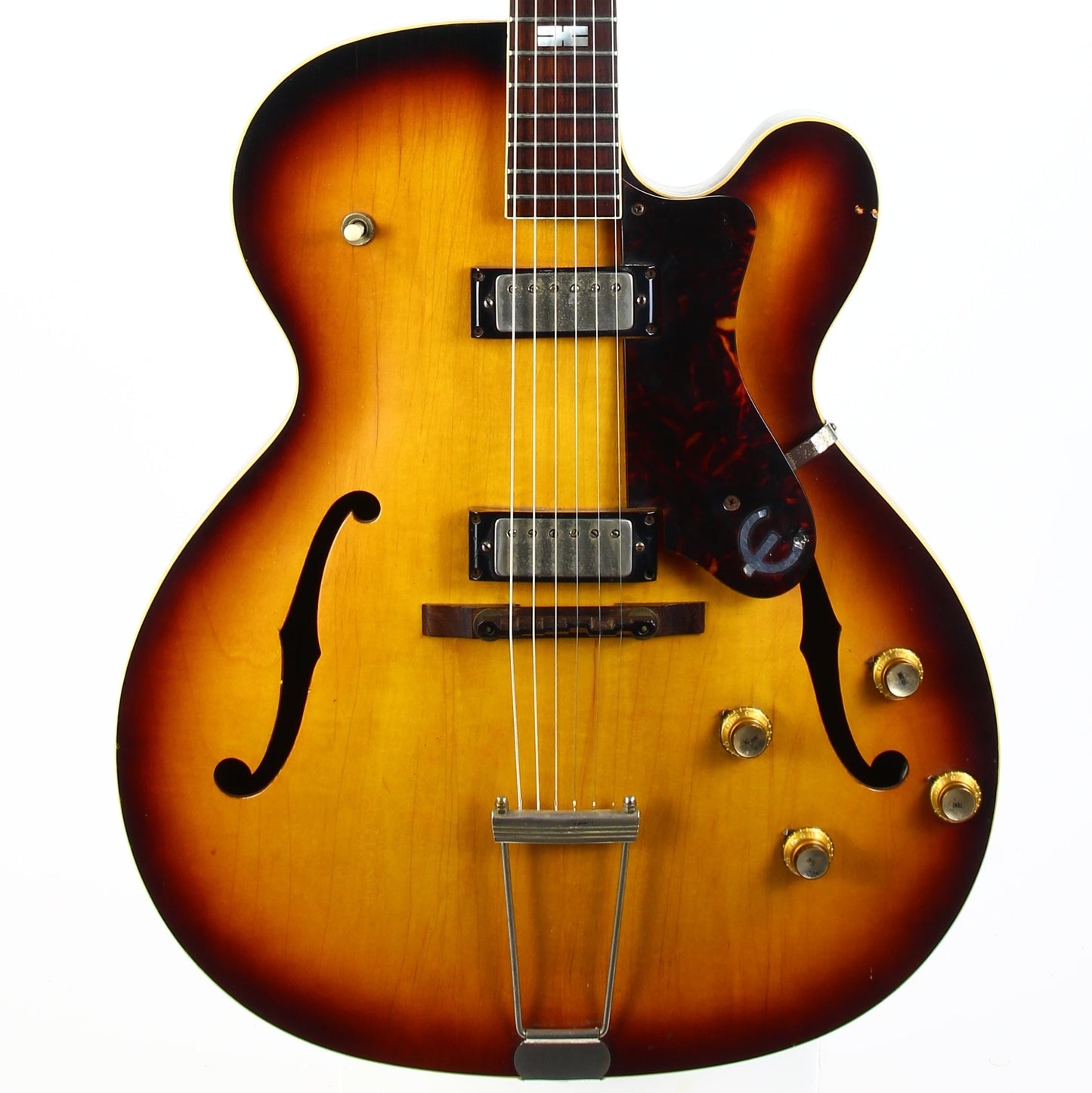 1961 Epiphone E312T Zephyr Regent w PAF Mini Humbuckers Vintage Gibson Case Thinline Hollowbody Guitar