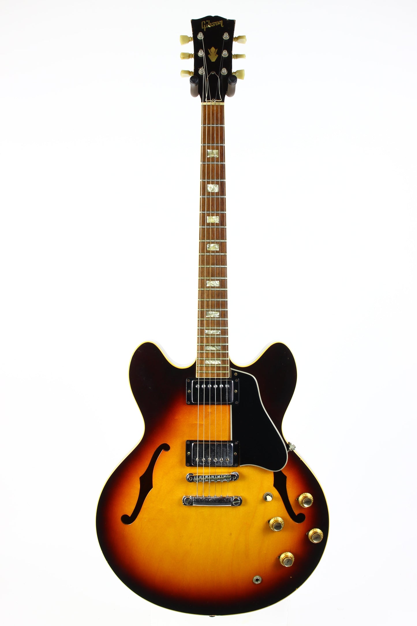 1967 Gibson ES-335 TD Sunburst Vintage Guitar Stoptail | Pat # Sticker Pickups Pre-T-Top!