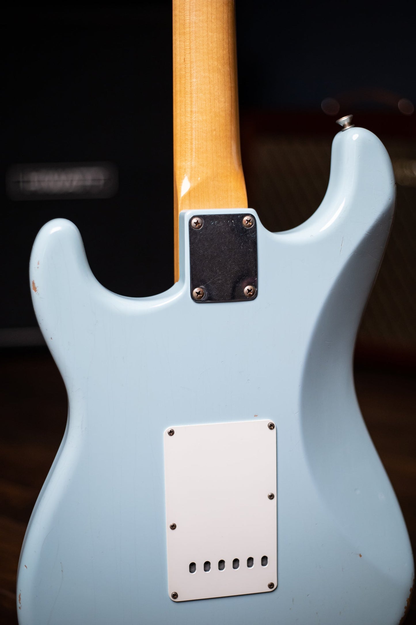 2012 Fender Custom Shop 1960 Stratocaster Relic Electric Guitar - Sonic Blue