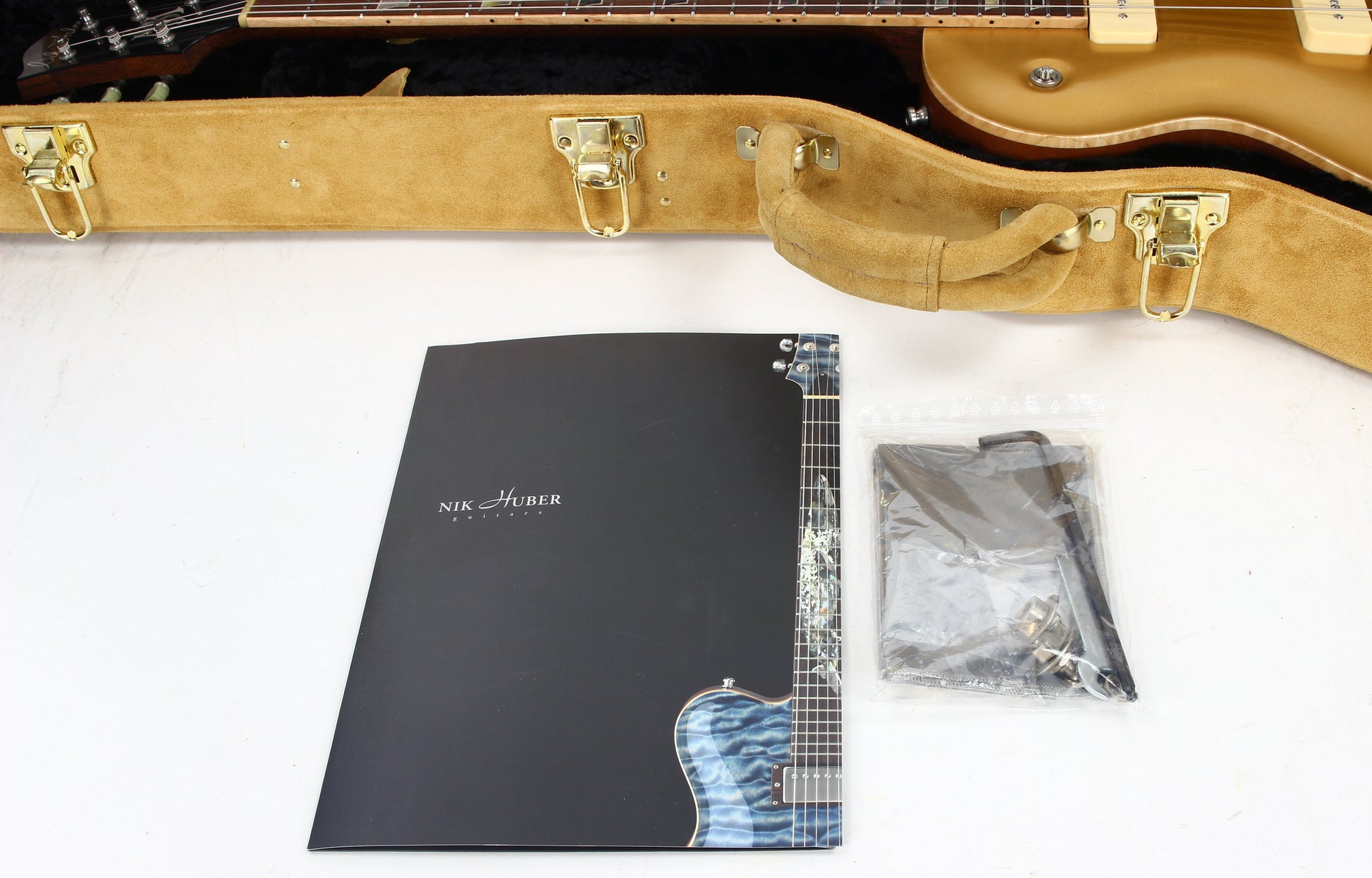 2023 Nik Huber 59 Orca Bernie Marsden SIGNED | P90 Gold Top Signature Model, LTD Limited Edition!