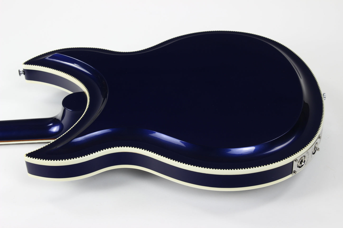 2016 Rickenbacker 381 V69 Midnight Blue MID Checkerboard Binding