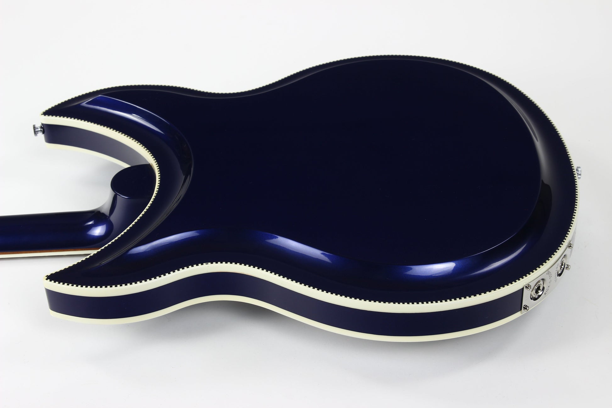 2016 Rickenbacker 381 V69 Midnight Blue MID Checkerboard Binding