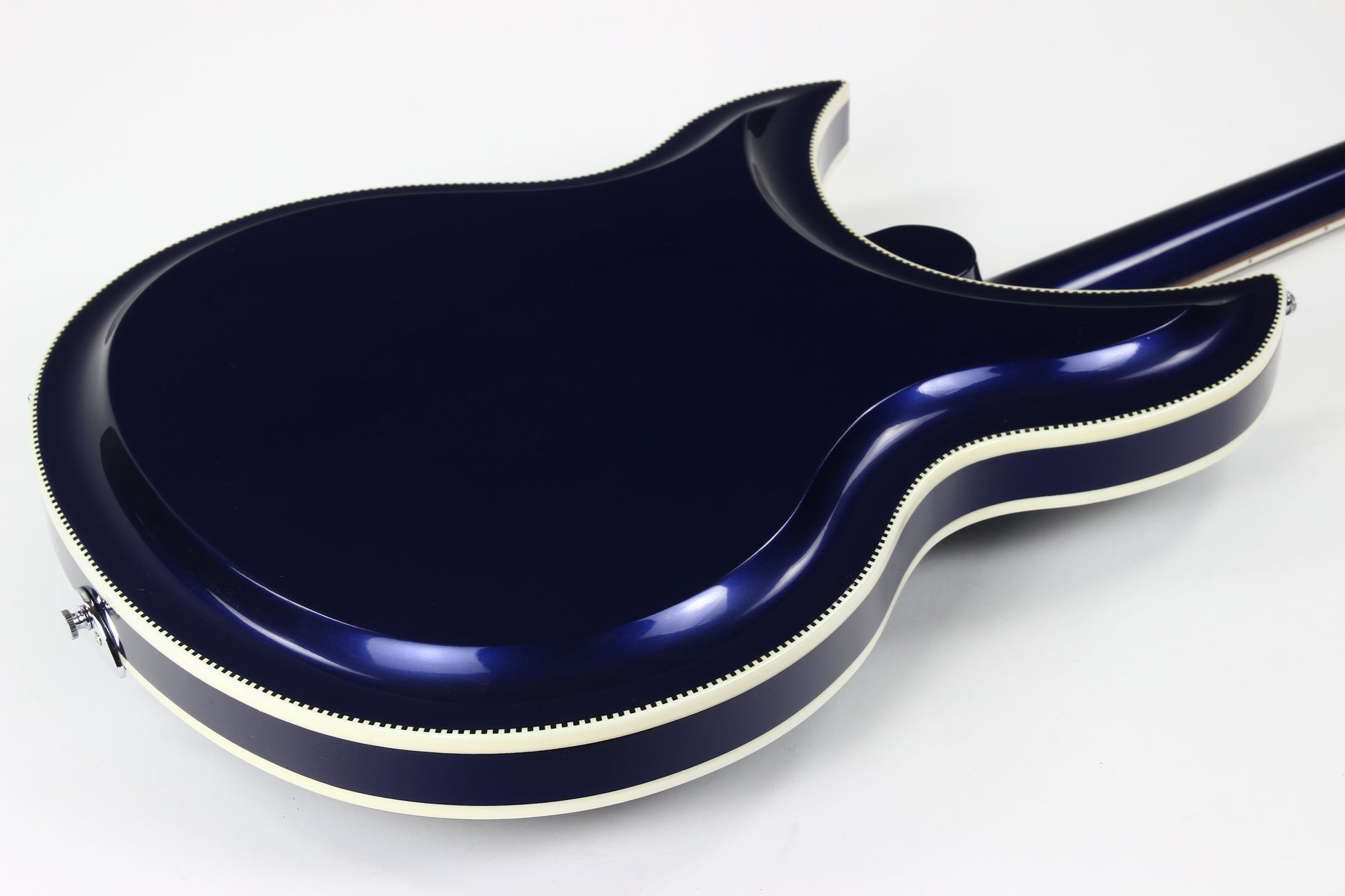2016 Rickenbacker 381 V69 Midnight Blue MID Checkerboard Binding