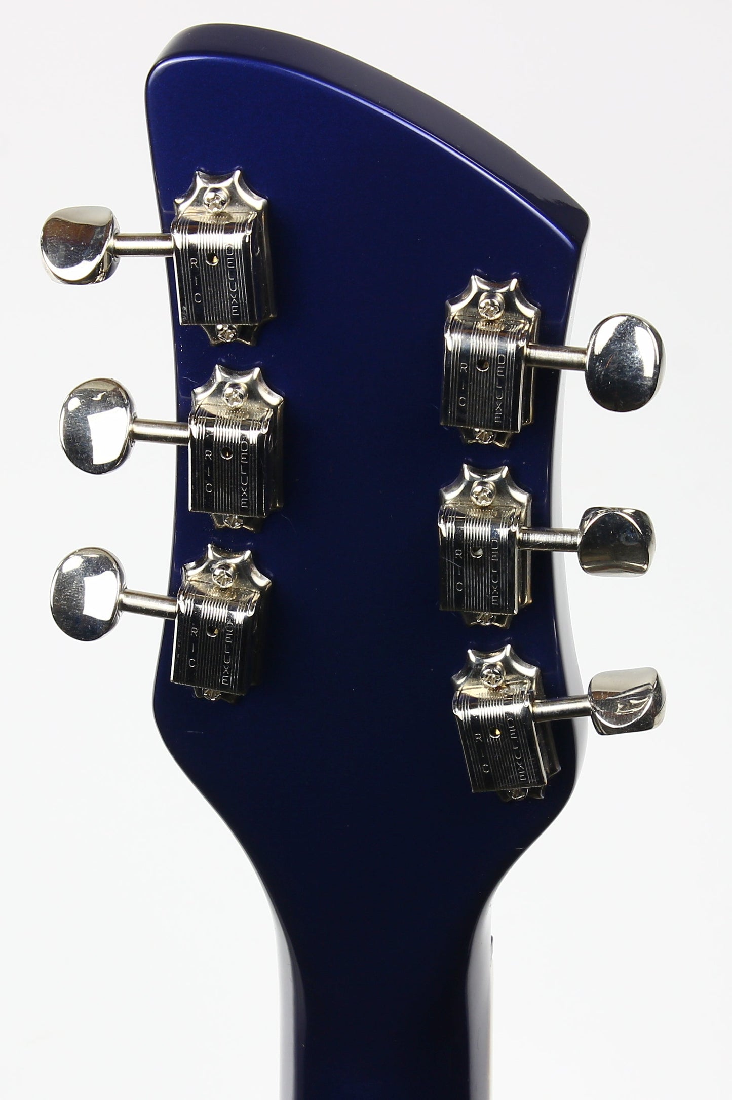 2016 Rickenbacker 381 V69 Midnight Blue MID Checkerboard Binding