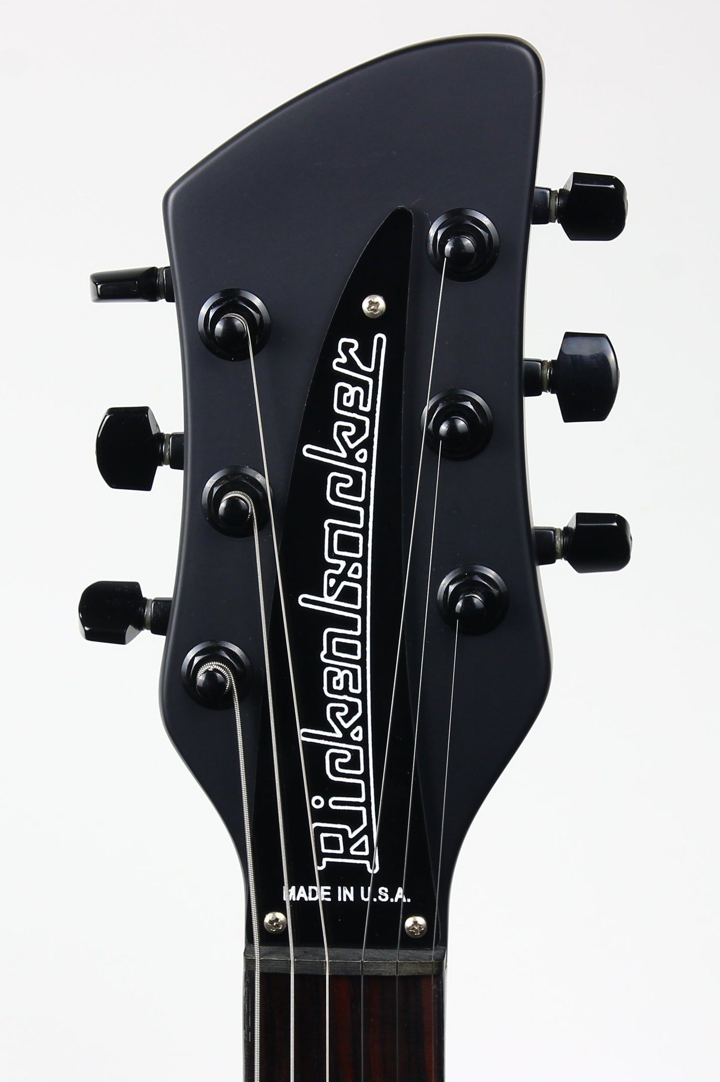 2016 Rickenbacker 360 Noir Limited Edition Matte Black Checkerboard Binding