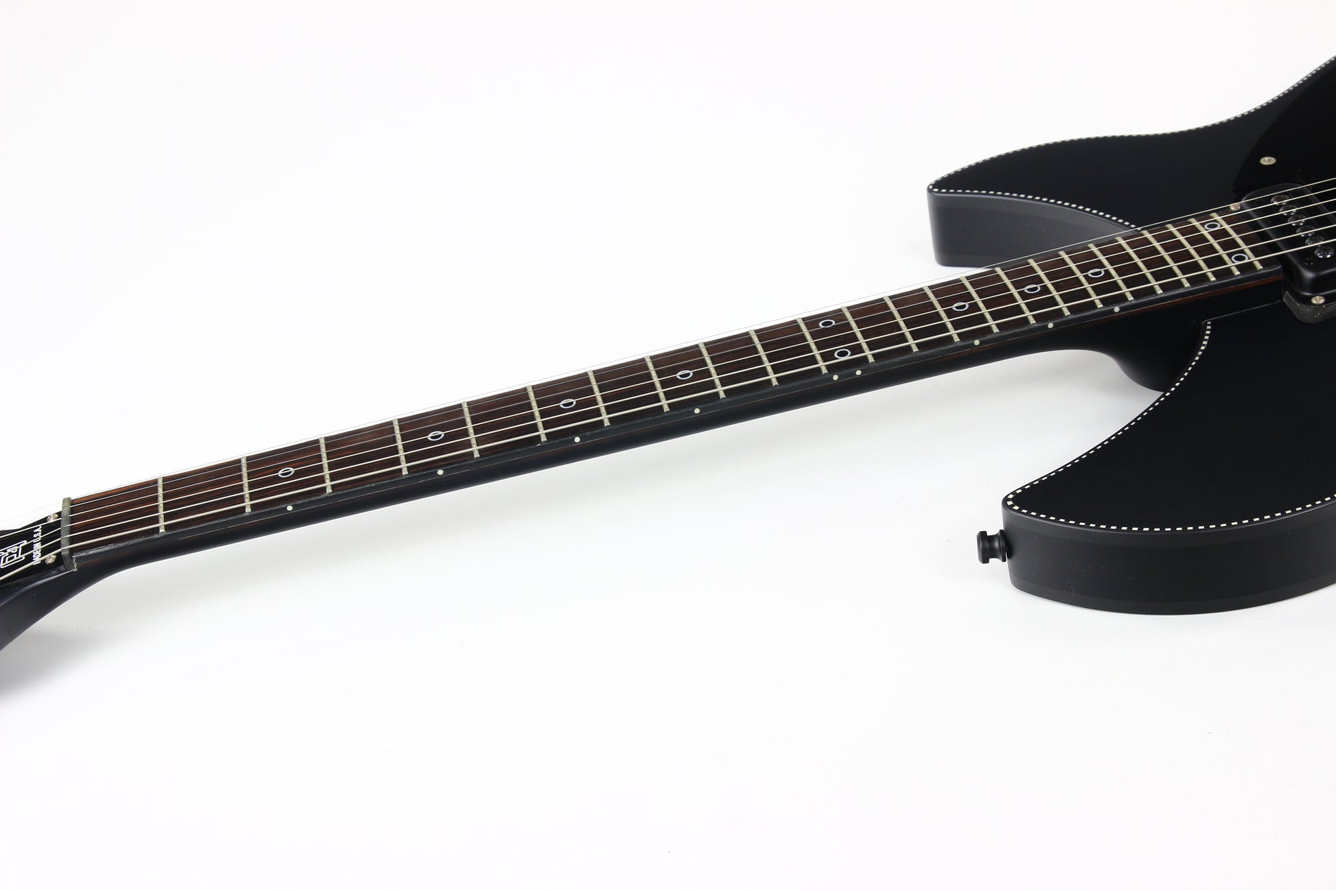 2016 Rickenbacker 360 Noir Limited Edition Matte Black Checkerboard Binding
