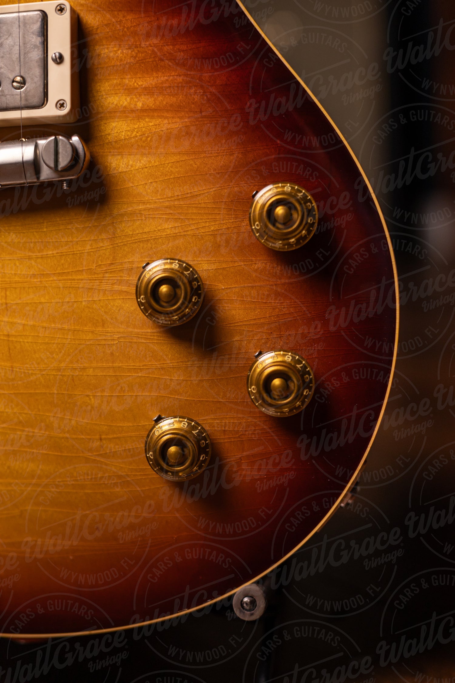 PRE ORDER | Carneglia Master Series Stallion Standard Wraparound Electric Guitar with Brazilian Rosewood - Aged Tobacco Burst