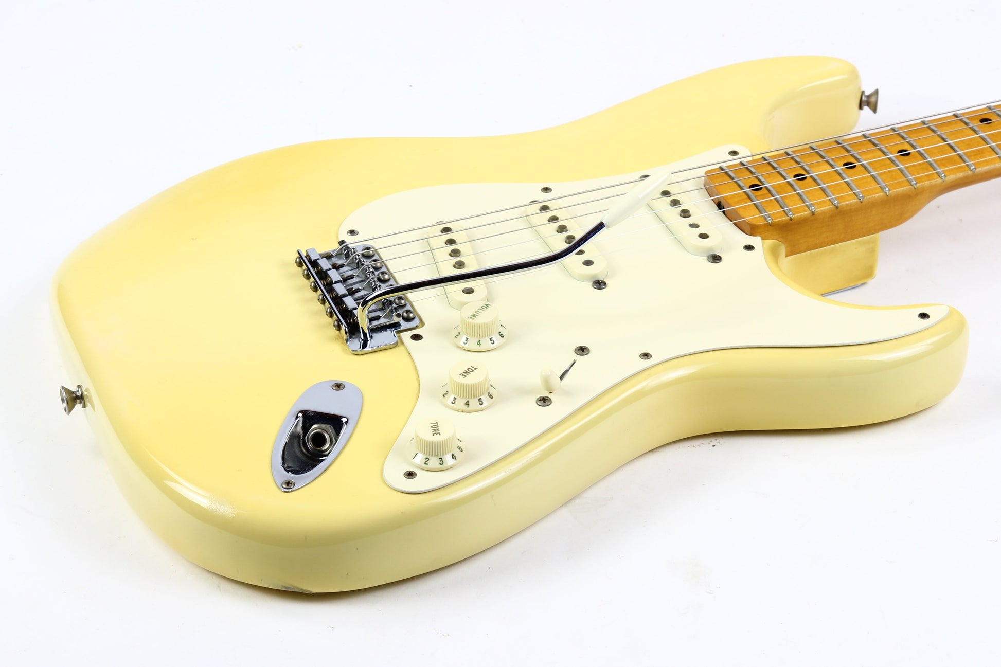 1982 Fender '57 American Vintage Reissue Fullerton Stratocaster 1957 Olympic “Vintage White” RED BOBBIN PICKUPS Very Early RI! AVRI