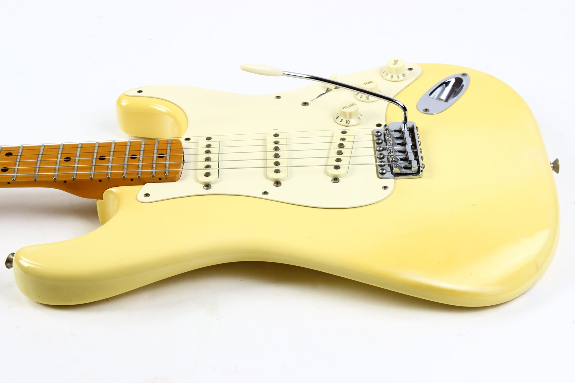1982 Fender '57 American Vintage Reissue Fullerton Stratocaster 1957 Olympic “Vintage White” RED BOBBIN PICKUPS Very Early RI! AVRI