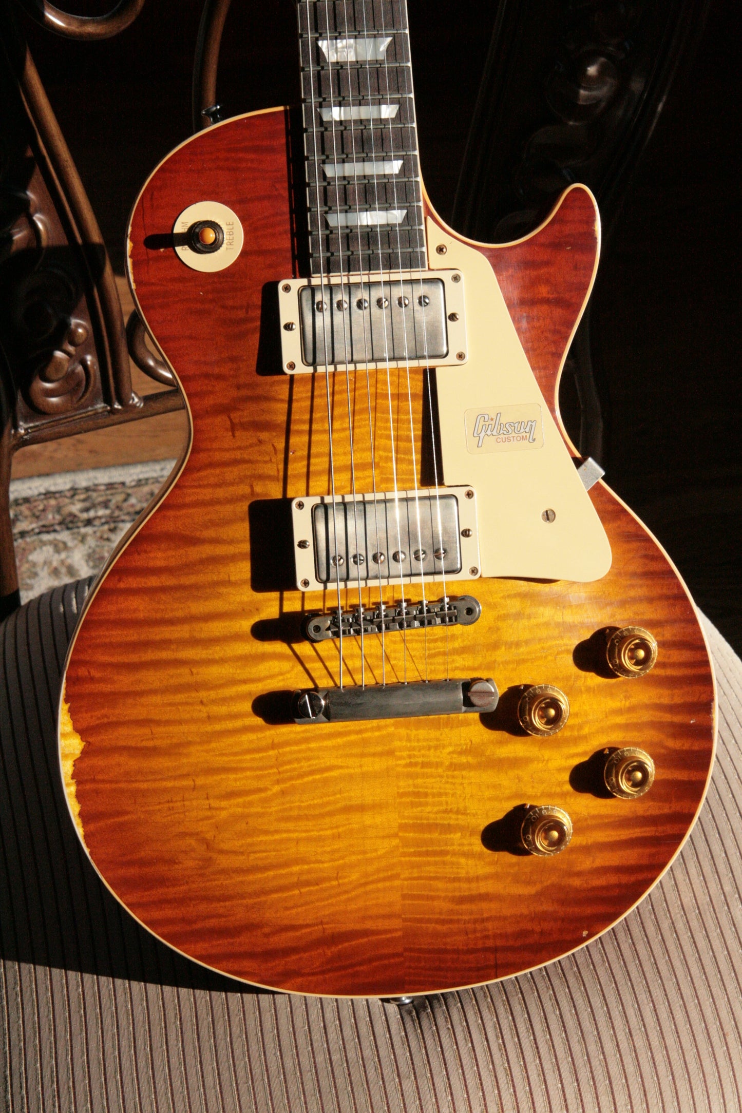 2018 Gibson 1959 HEAVY AGED Iced Tea Les Paul Reissue! R9 59 Historic Custom Shop