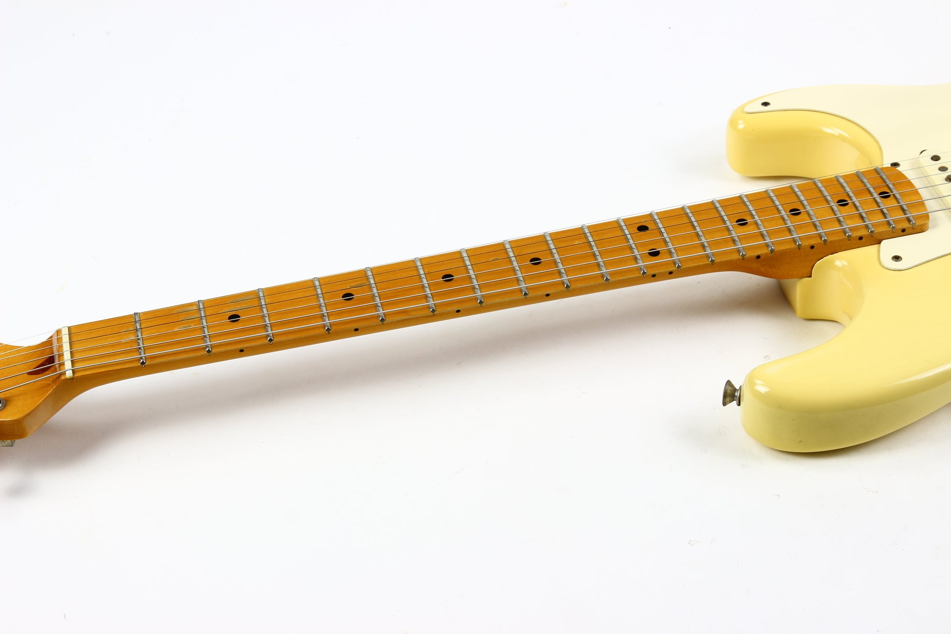 1982 Fender '57 American Vintage Reissue Fullerton Stratocaster 1957 Olympic “Vintage White” RED BOBBIN PICKUPS Very Early RI! AVRI