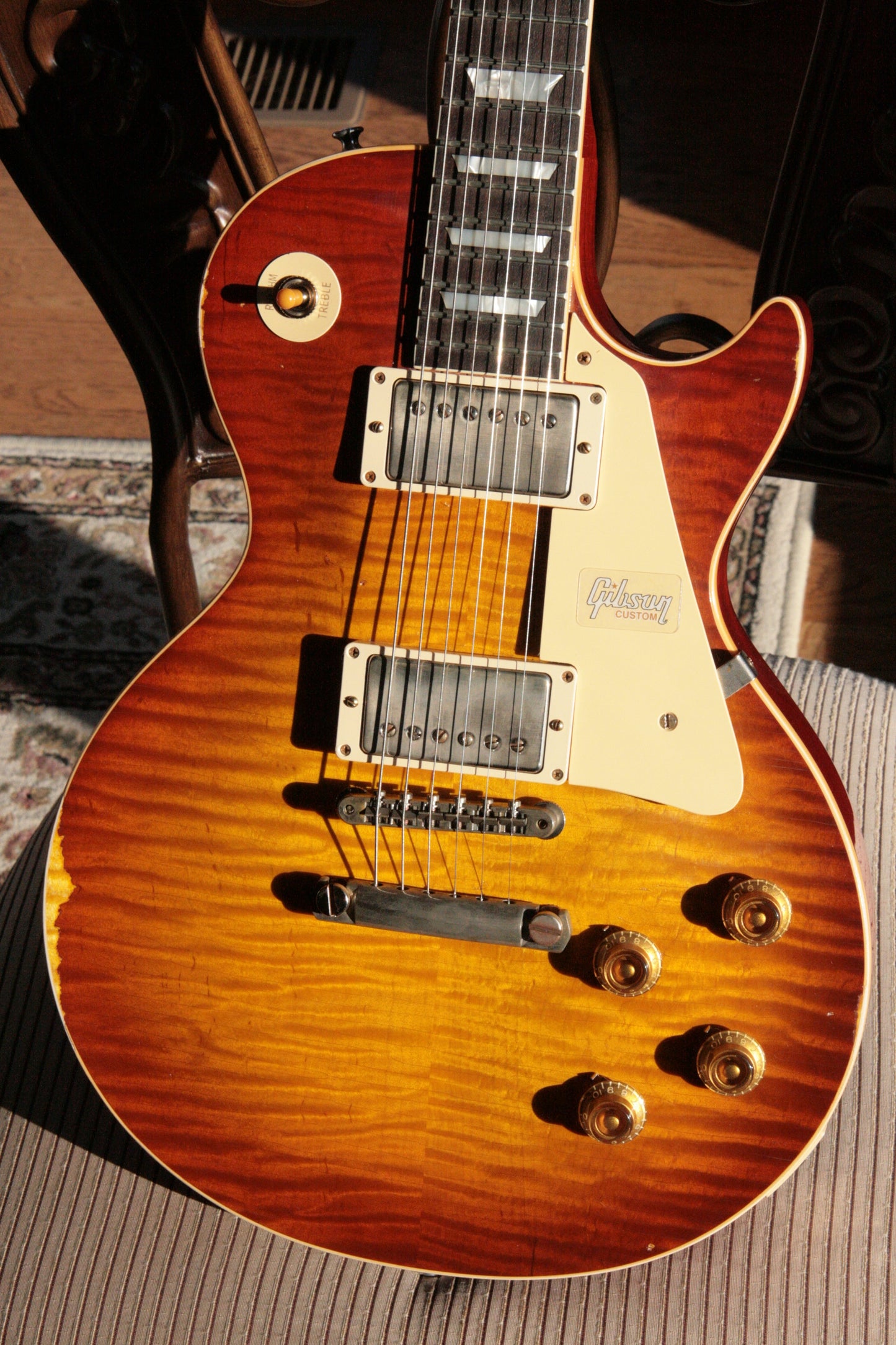 2018 Gibson 1959 HEAVY AGED Iced Tea Les Paul Reissue! R9 59 Historic Custom Shop