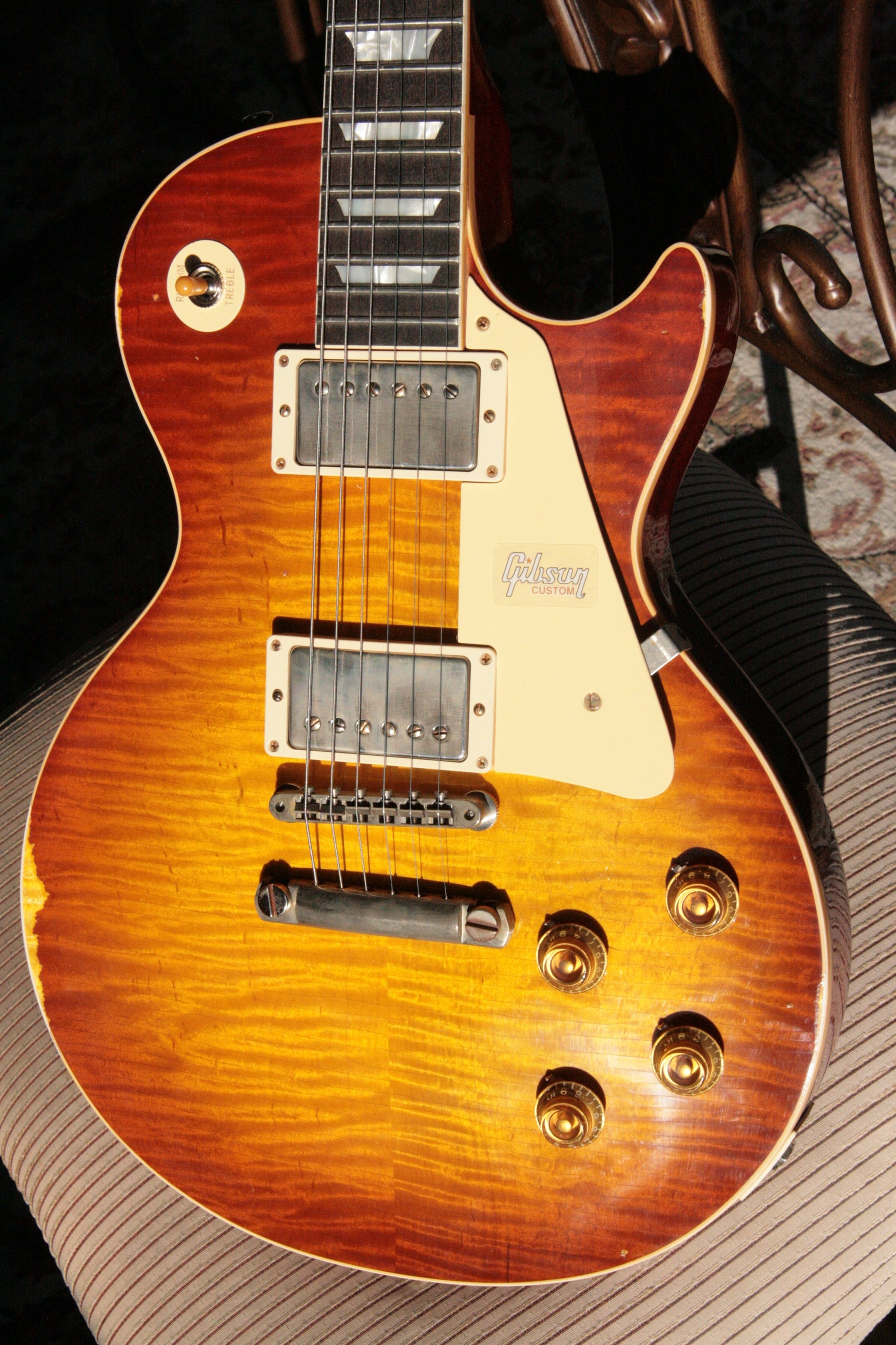 2018 Gibson 1959 HEAVY AGED Iced Tea Les Paul Reissue! R9 59 Historic Custom Shop
