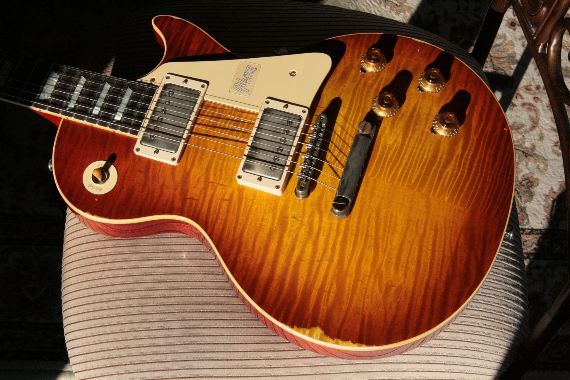 2018 Gibson 1959 HEAVY AGED Iced Tea Les Paul Reissue! R9 59 Historic Custom Shop
