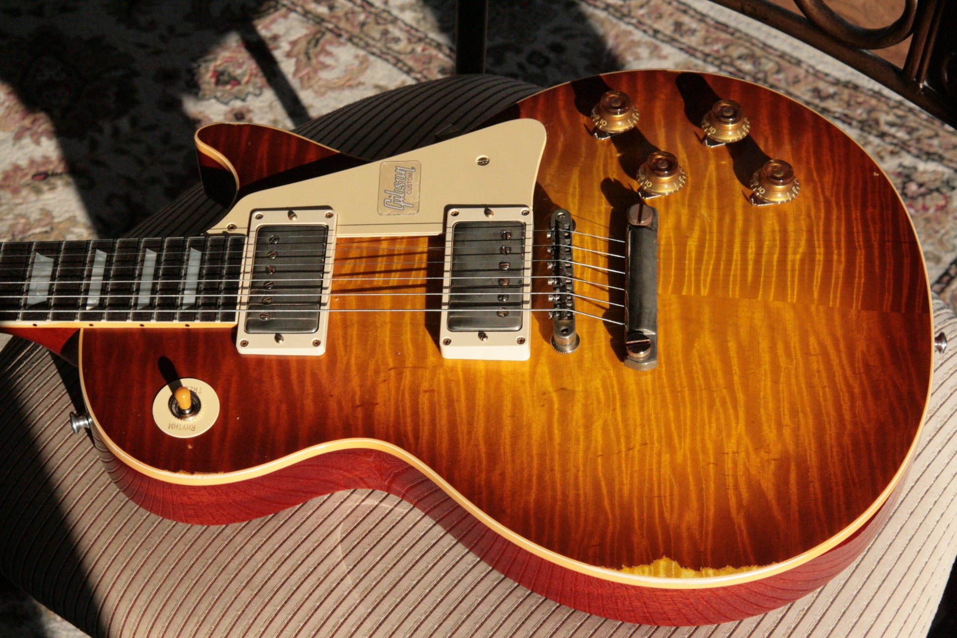 2018 Gibson 1959 HEAVY AGED Iced Tea Les Paul Reissue! R9 59 Historic Custom Shop