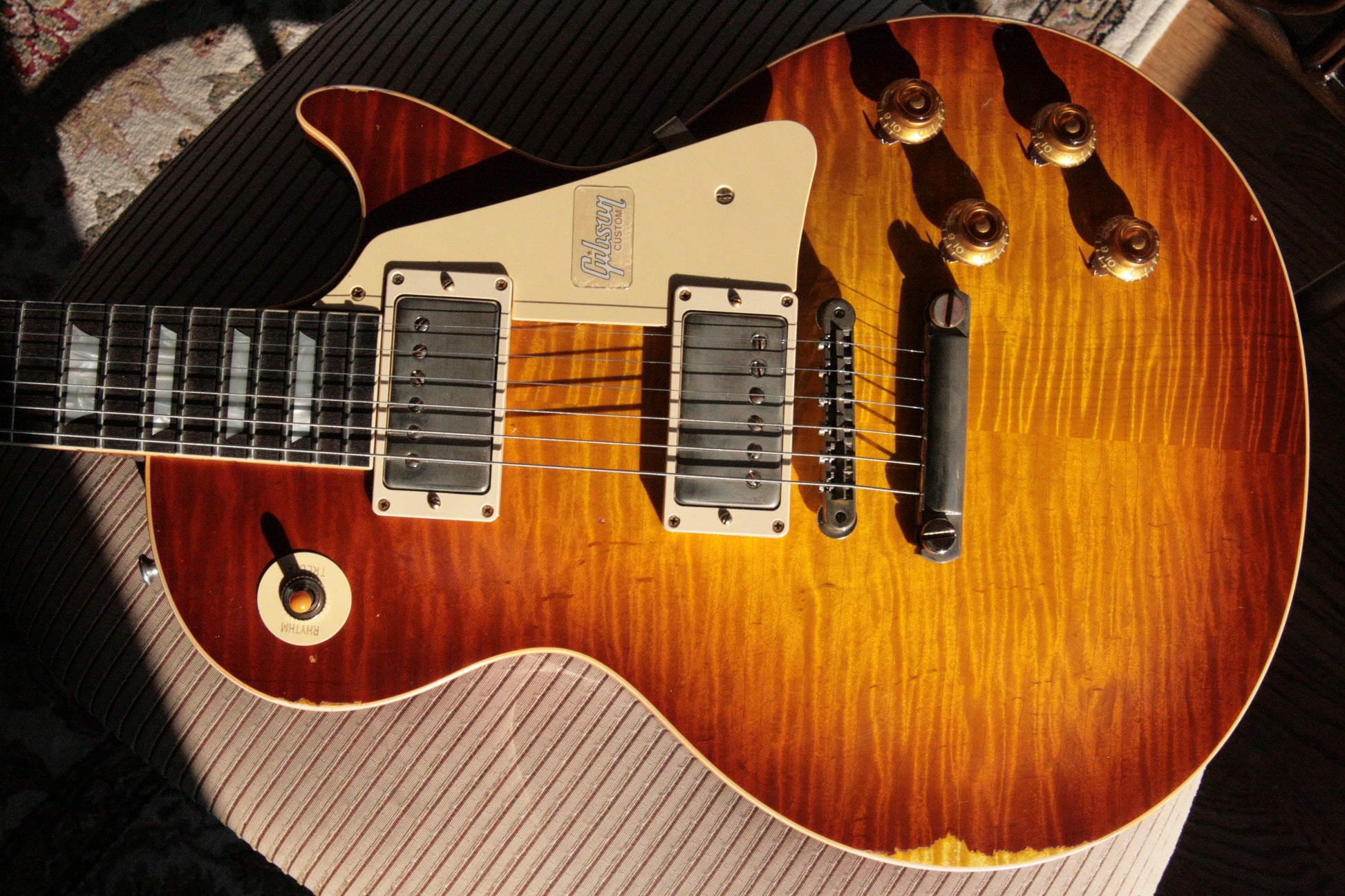 2018 Gibson 1959 HEAVY AGED Iced Tea Les Paul Reissue! R9 59 Historic Custom Shop